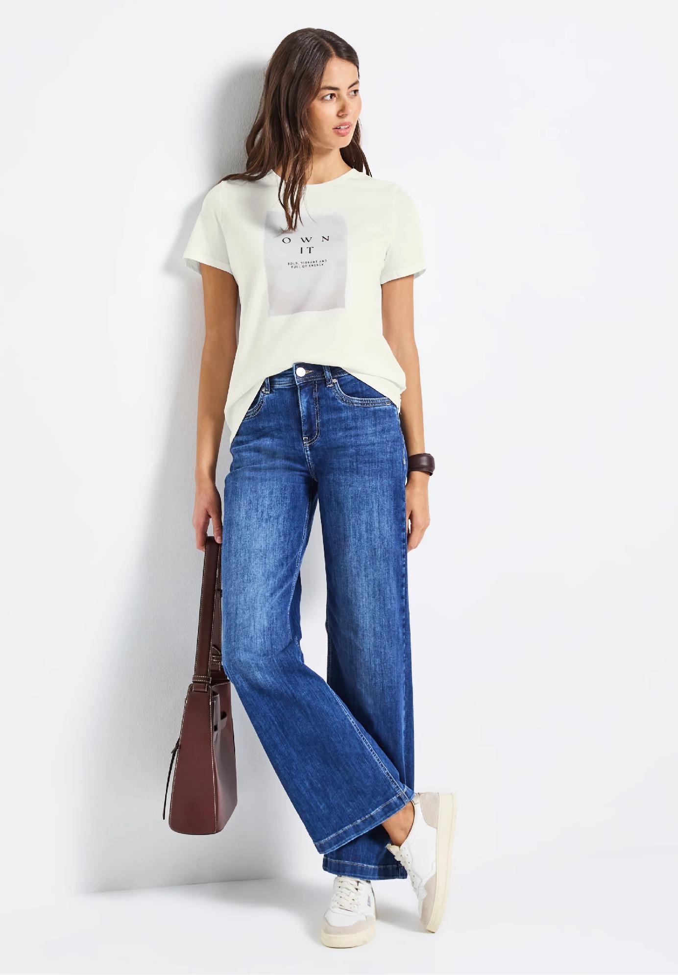 Street One tričko s potlačou, smota