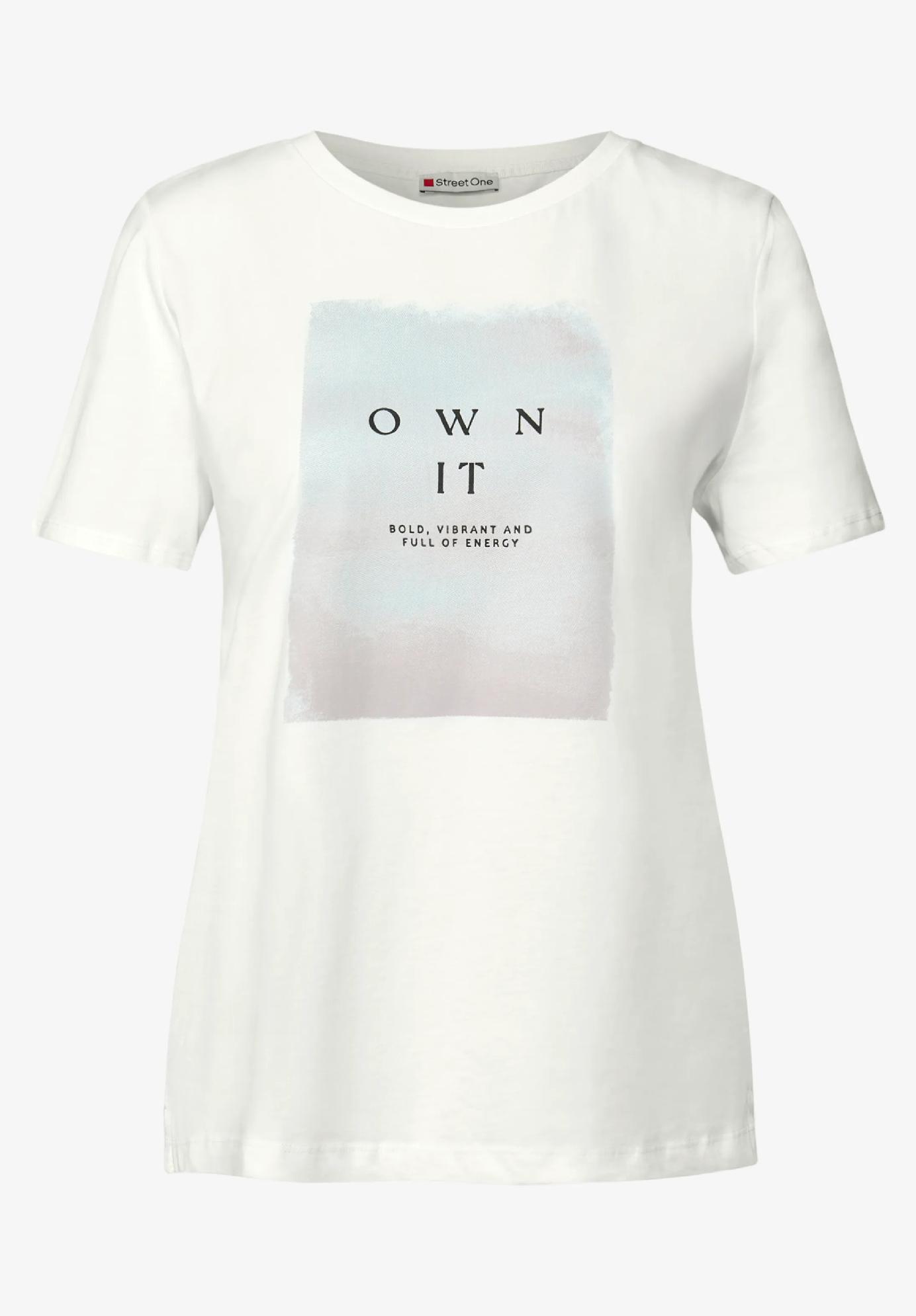 Street One tričko s potlačou, smota