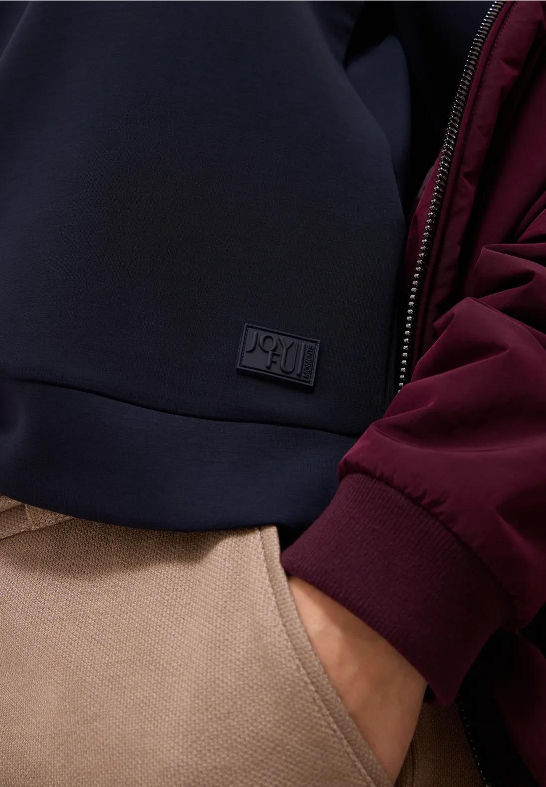 CECIL mäkké tričko s cupro efektom, mod