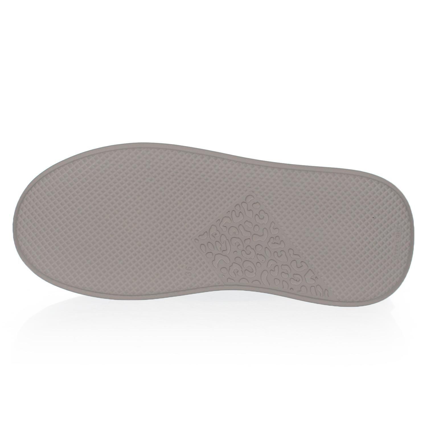 OLIVIA SJOES Čierno-béžové tenisky so strieborným pásikom