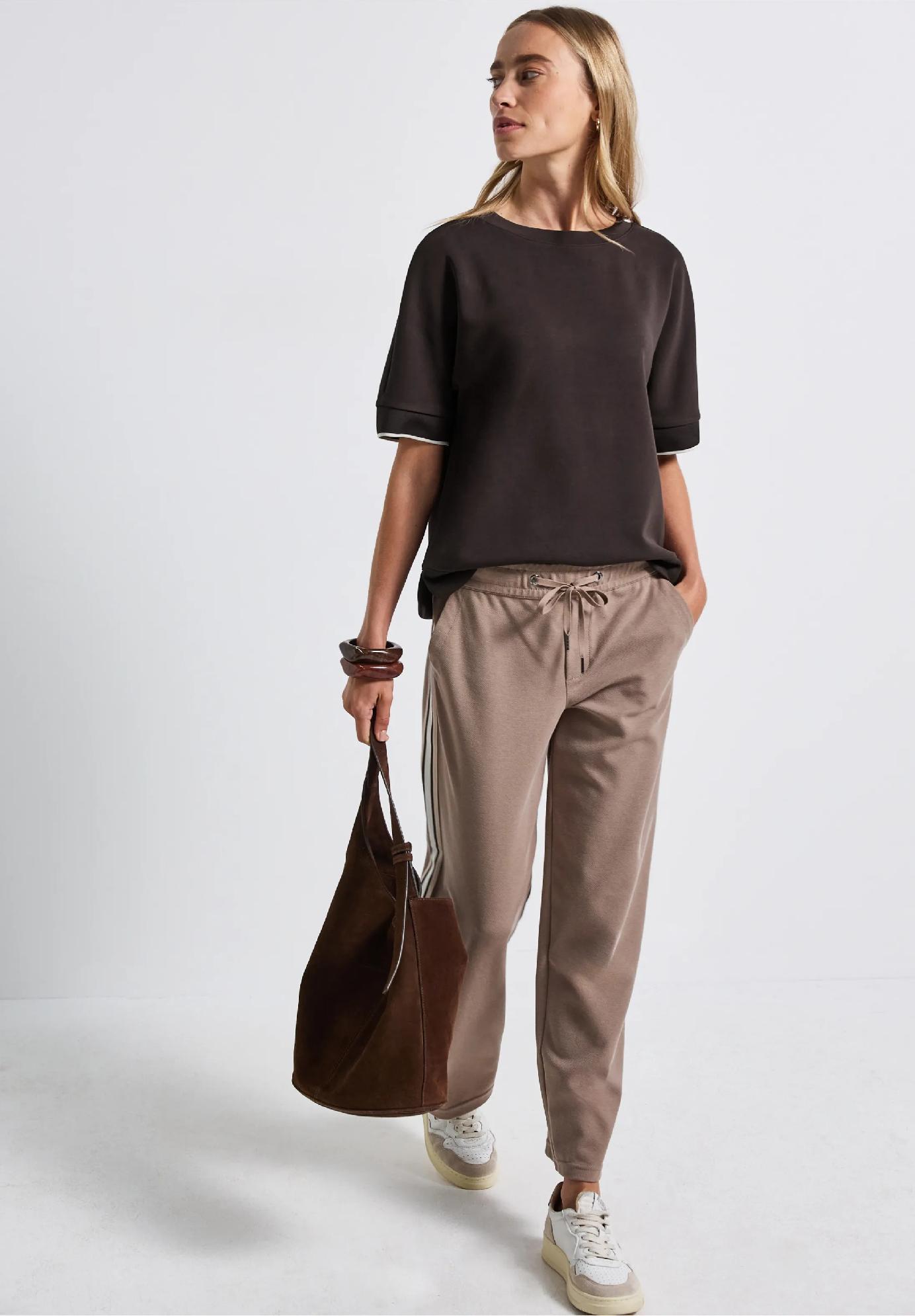 Street One tričko s hodvábnym vzhľadom, hne