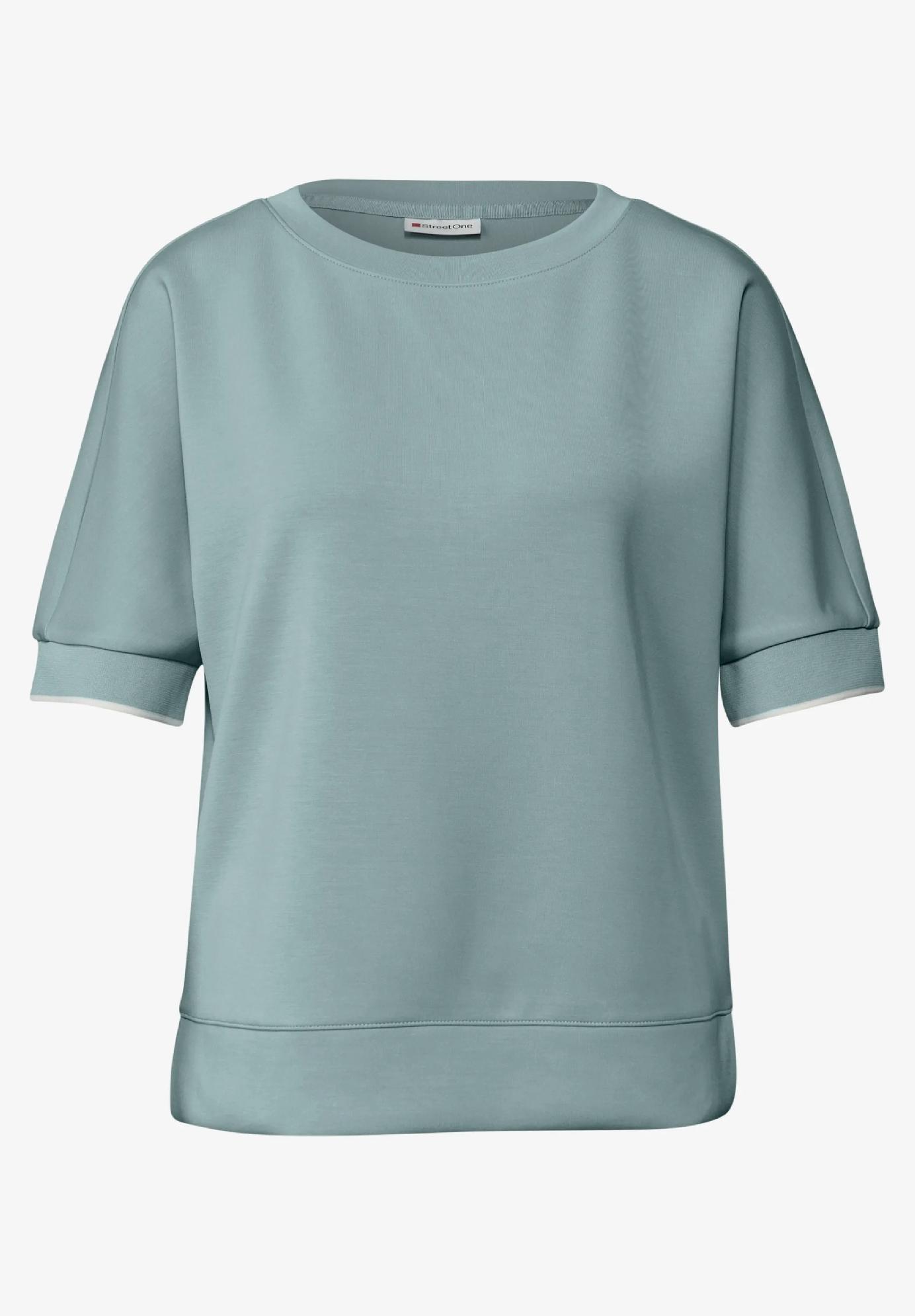 Street One tričko s hodvábnym vzhľadom, mod