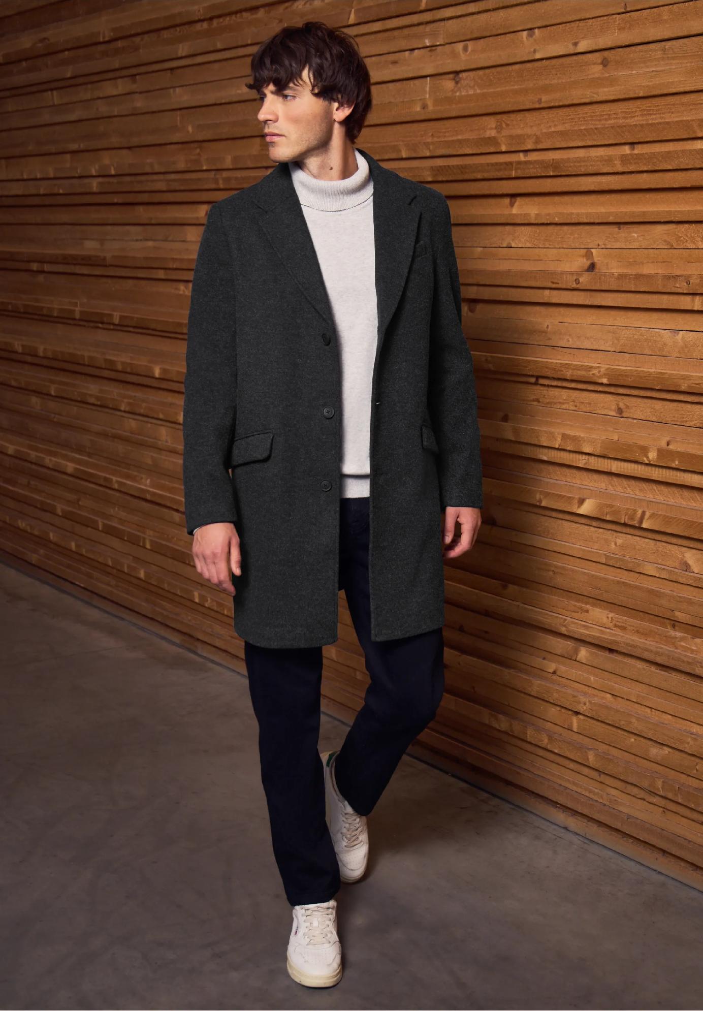 Street One MEN kabát s imitáciou vlny