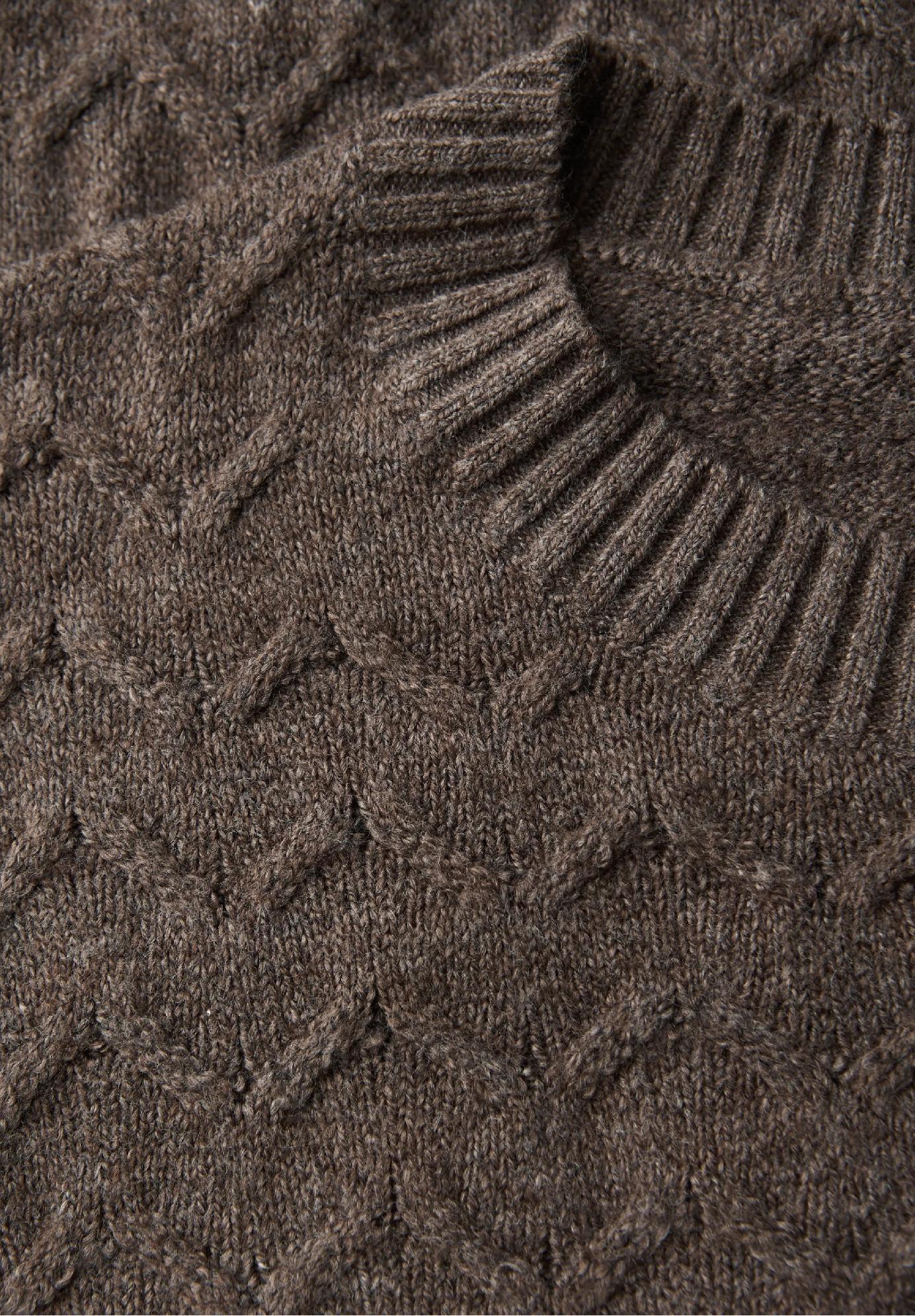 Street One pohodlný textúrovaný sveter, hne