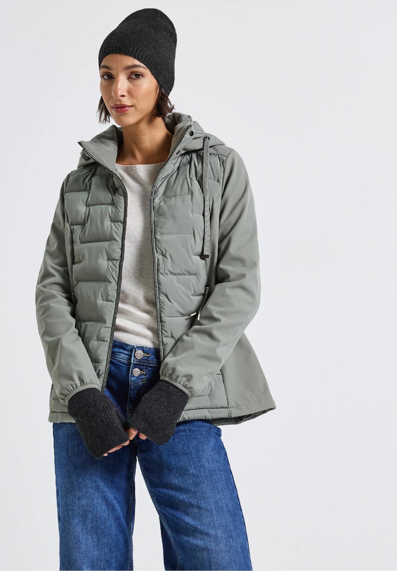 Street One jemne pletená čiapka, gra