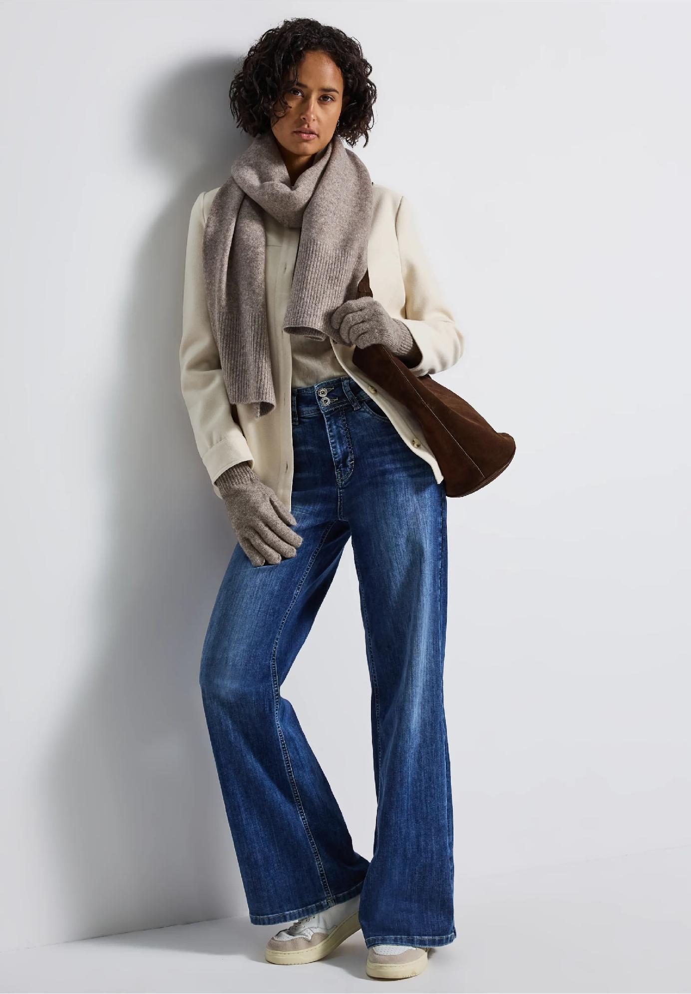 Street One jemne pletené rukavice, pie