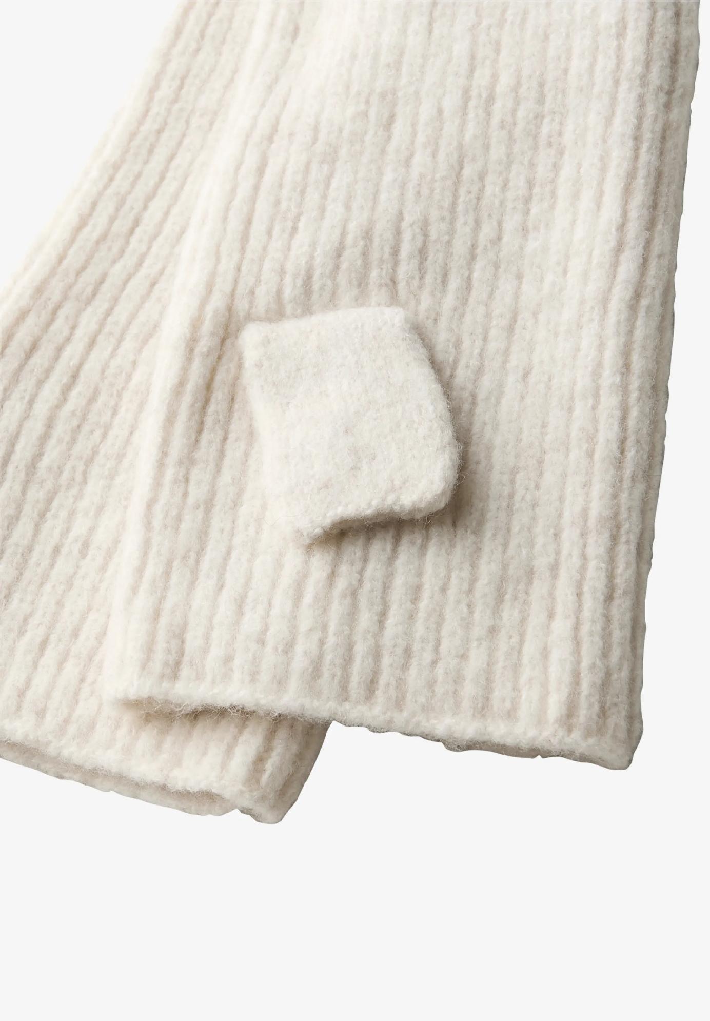 Street One pletené návleky na ruky, bež