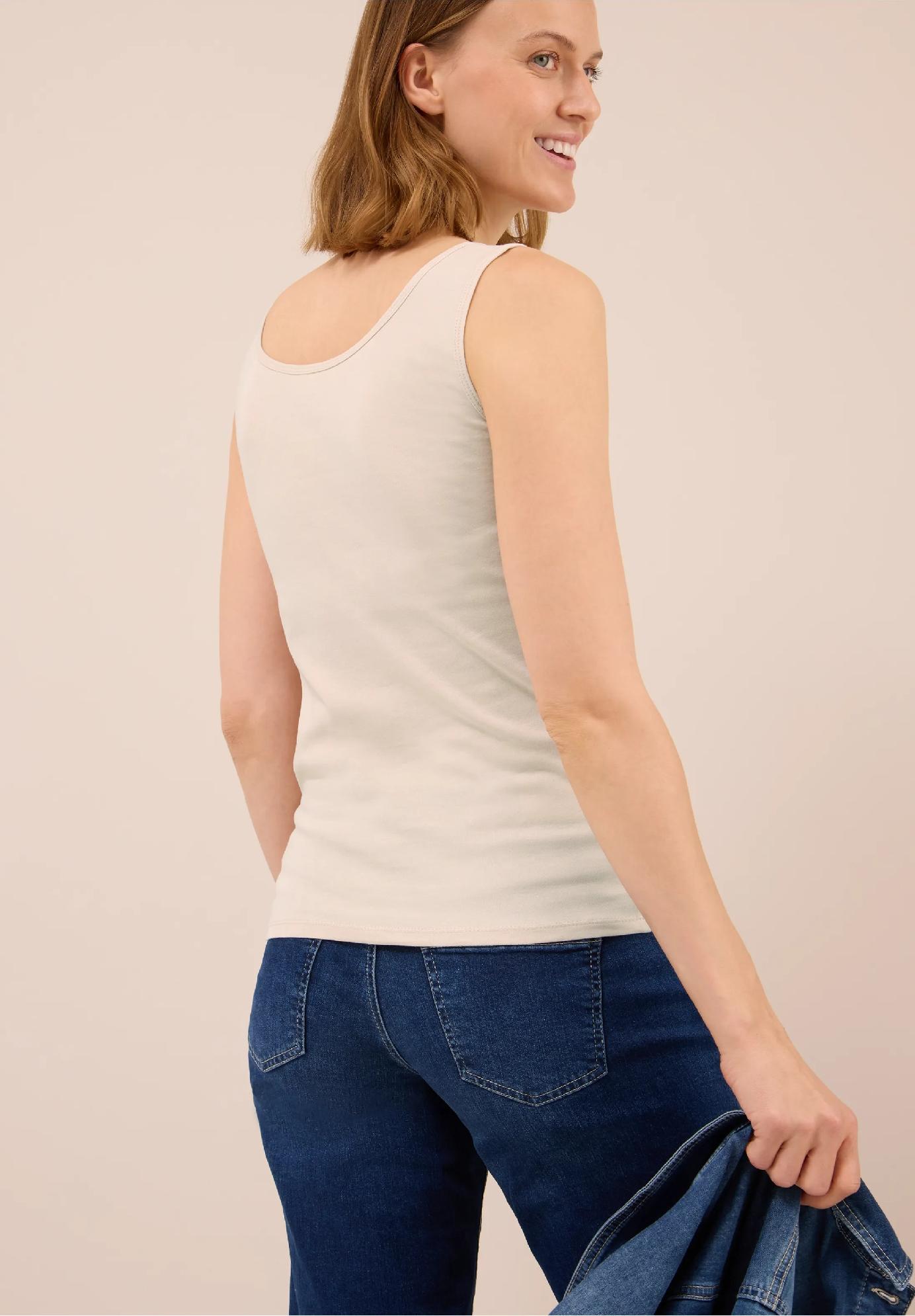 CECIL tielko / top LINDA, bež