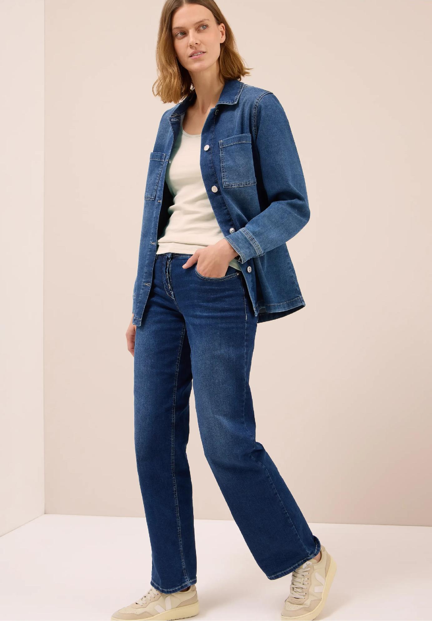 CECIL tielko / top LINDA, bež