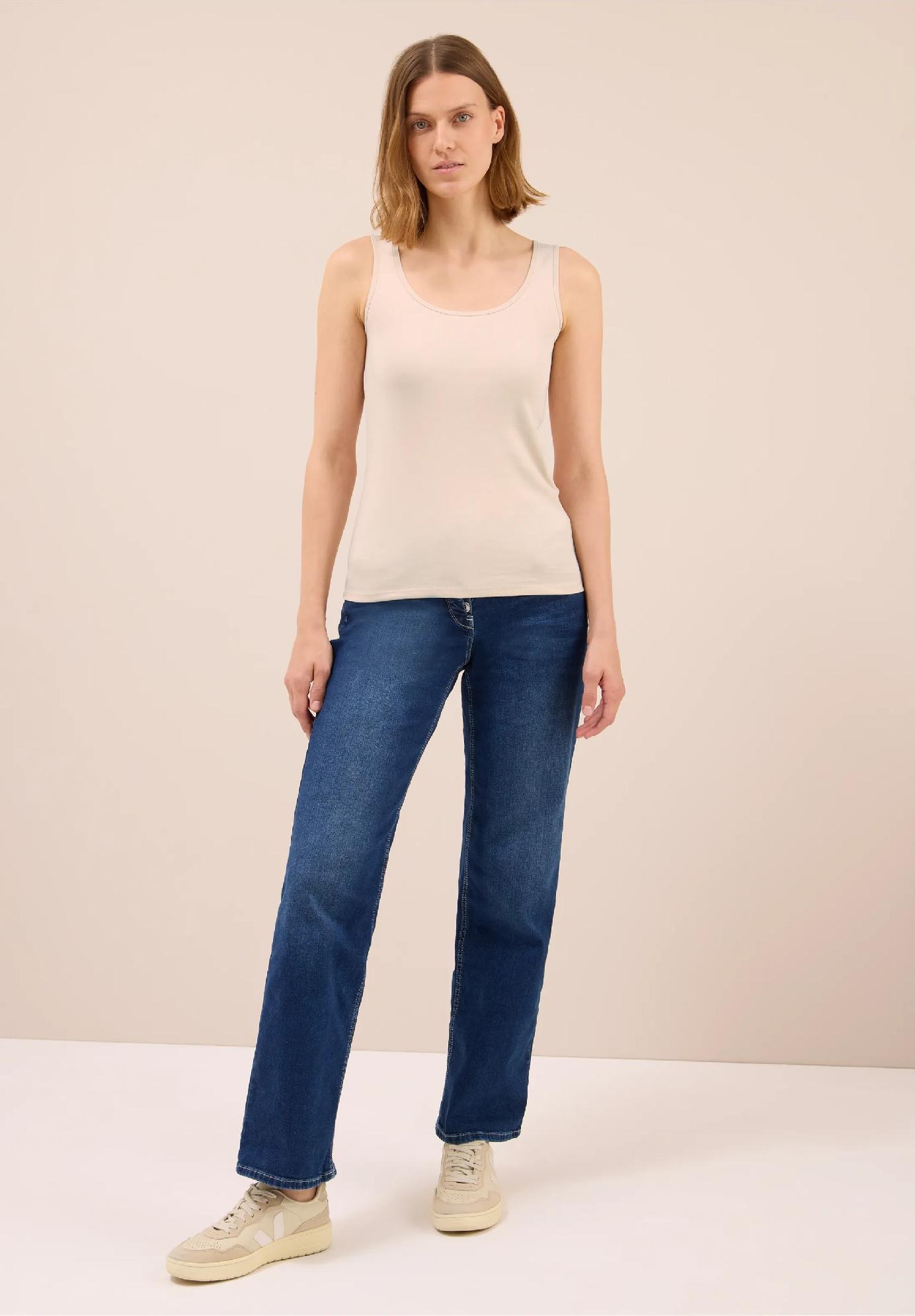 CECIL tielko / top LINDA, bež