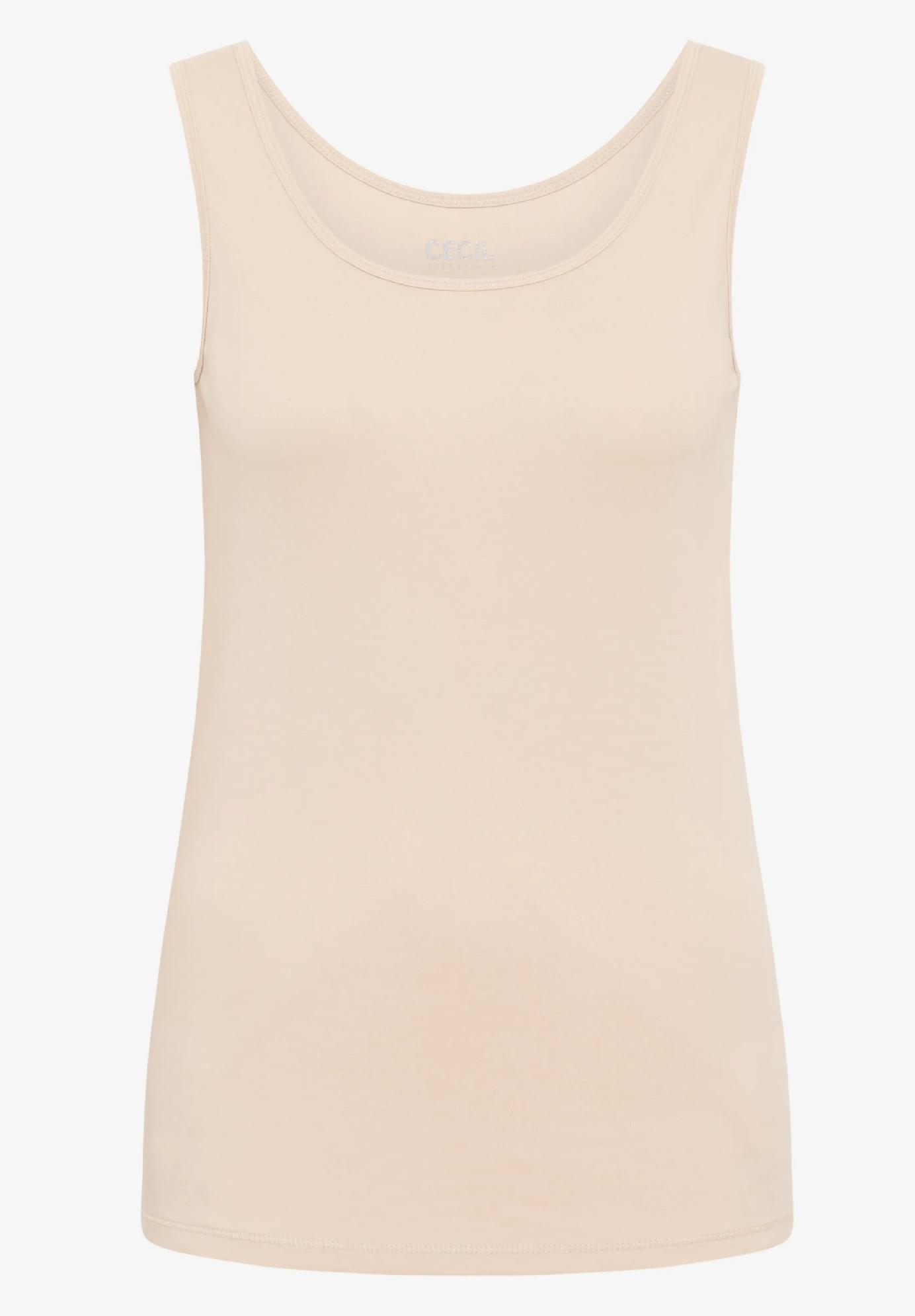 CECIL tielko / top LINDA, bež