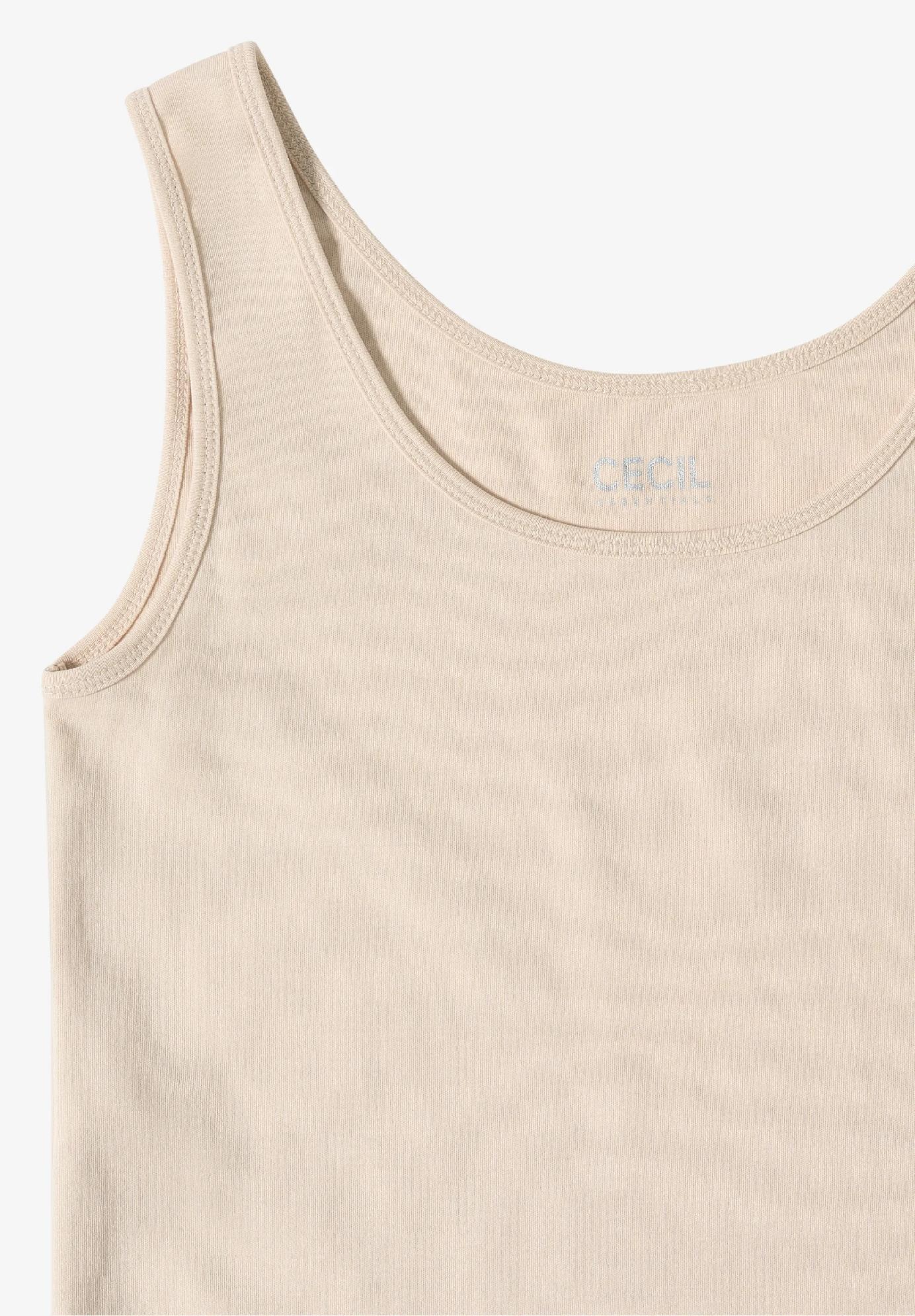 CECIL tielko / top LINDA, bež