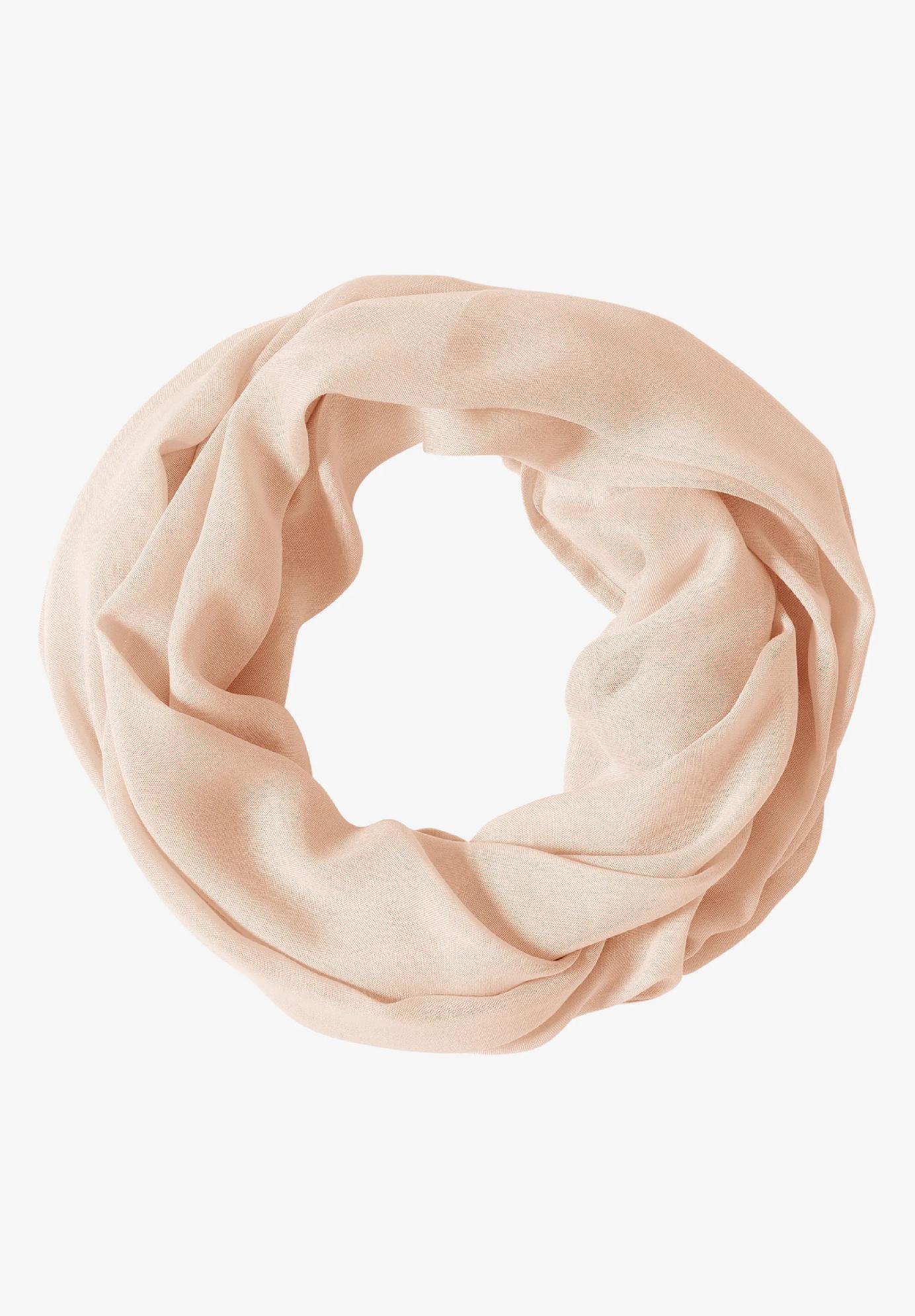 CECIL jednofarebná šatka, LOOP, bež