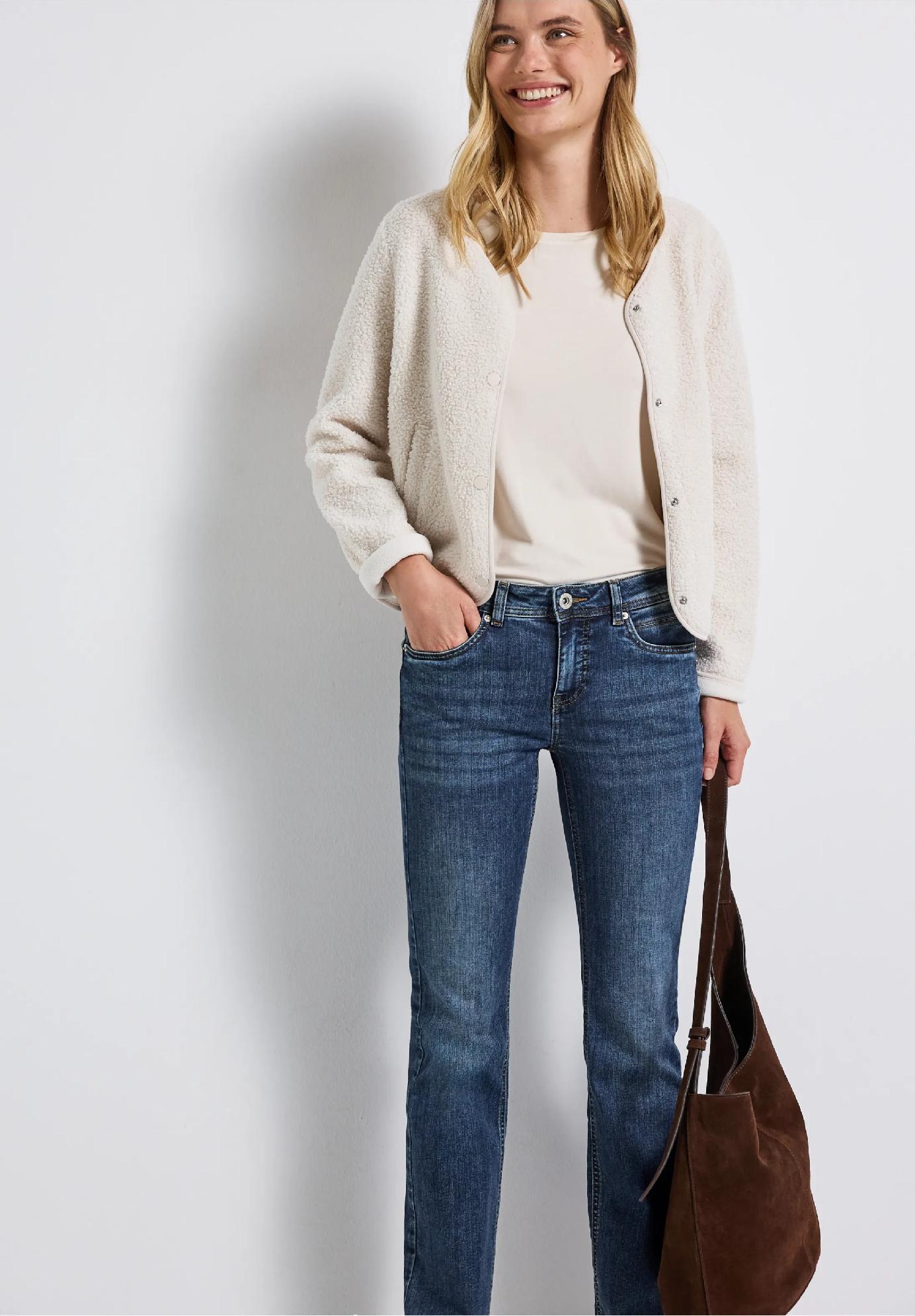 Street One džínsy s úzkym strihom BOOTCUT