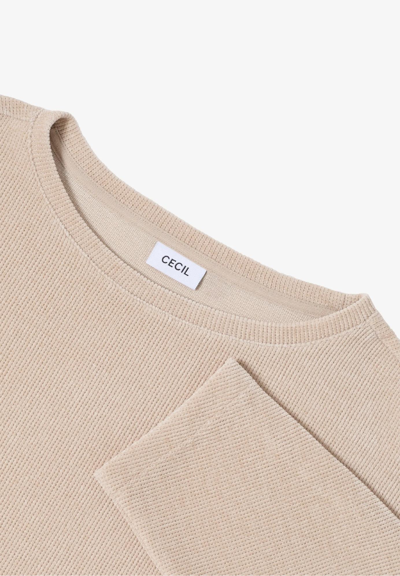 CECIL manšestrové tričko