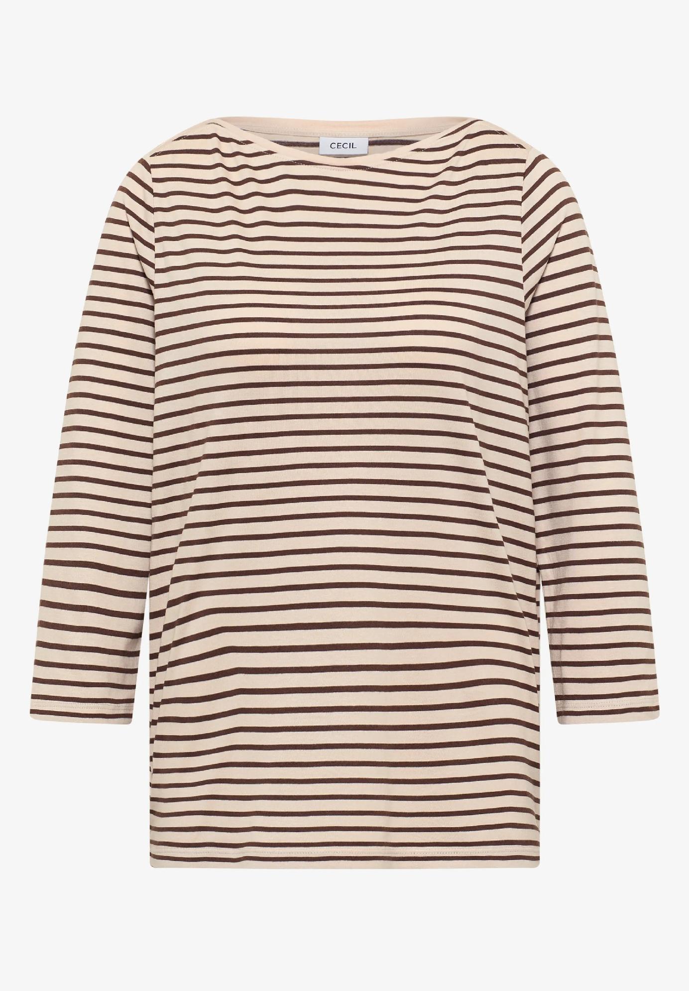 CECIL pruhované tričko, bez