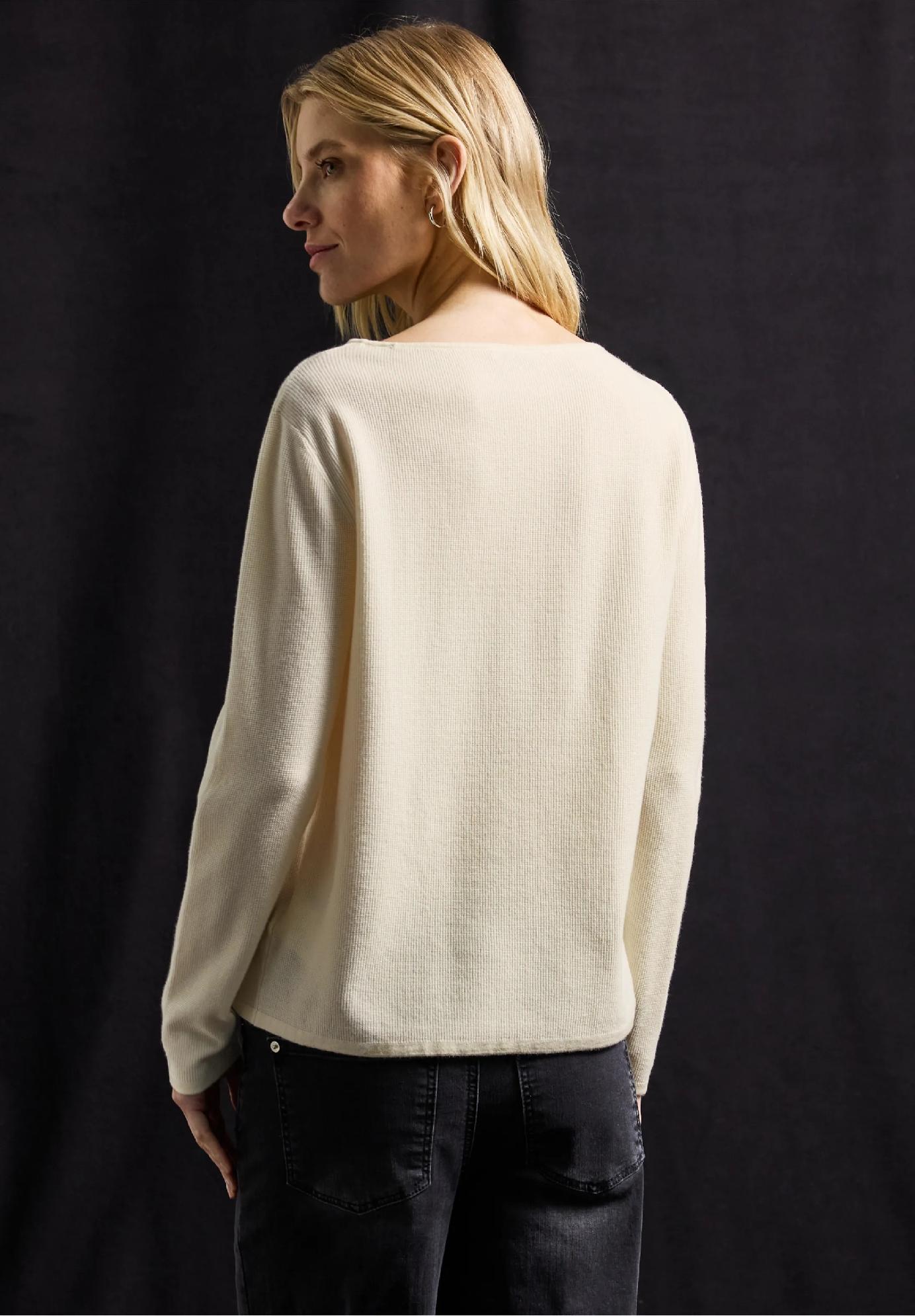 Street One štruktúrovaný sveter, smo