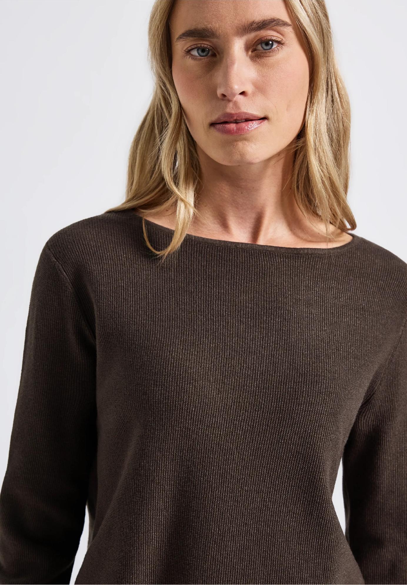 Street One štruktúrovaný sveter, hne