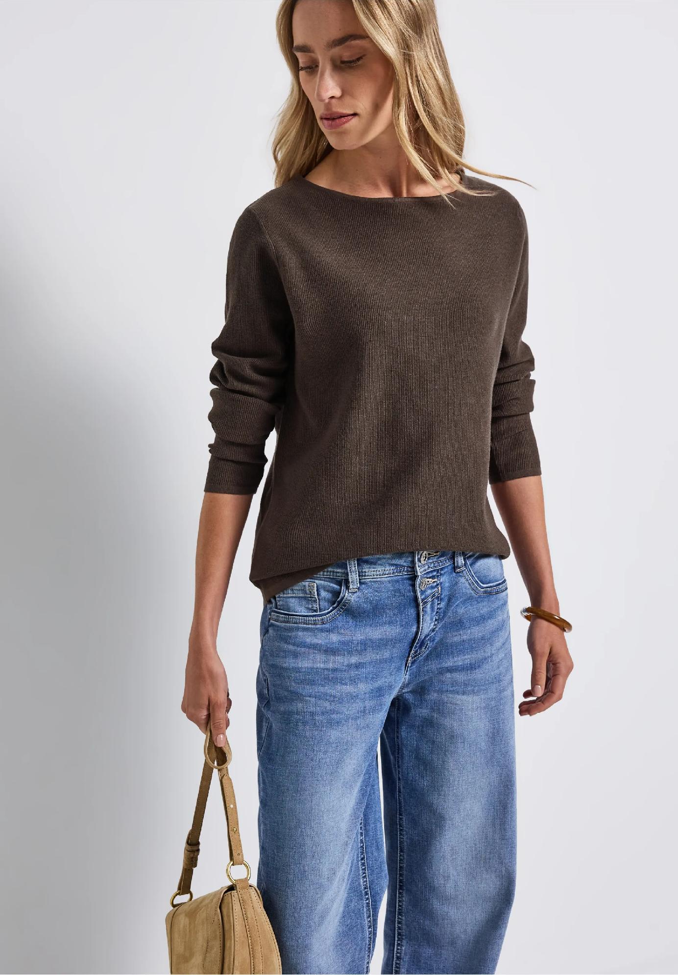 Street One štruktúrovaný sveter, hne