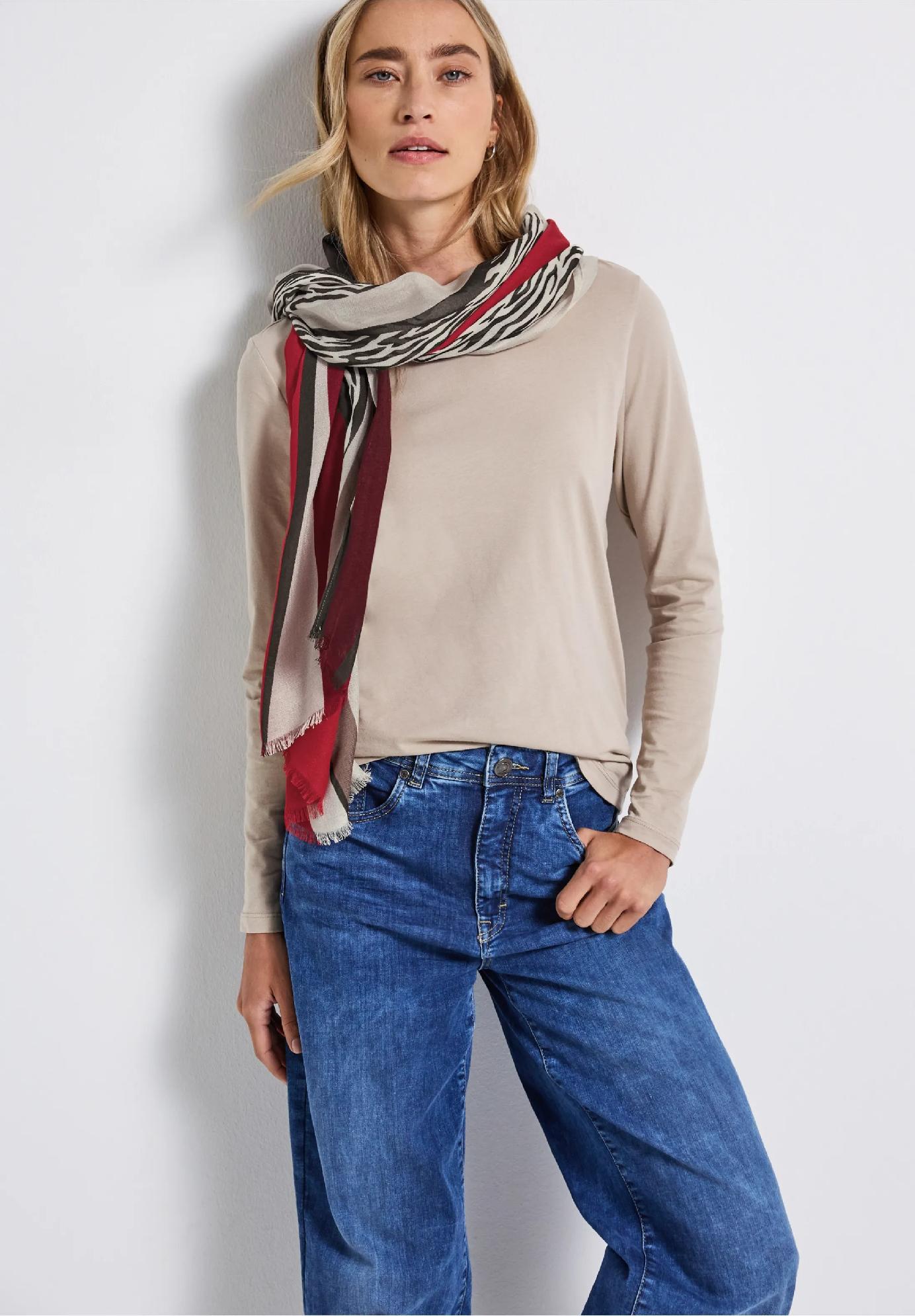 Street One vzorovaná šatka, mult