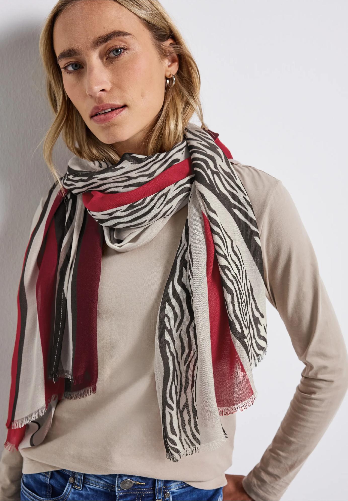 Street One vzorovaná šatka, mult