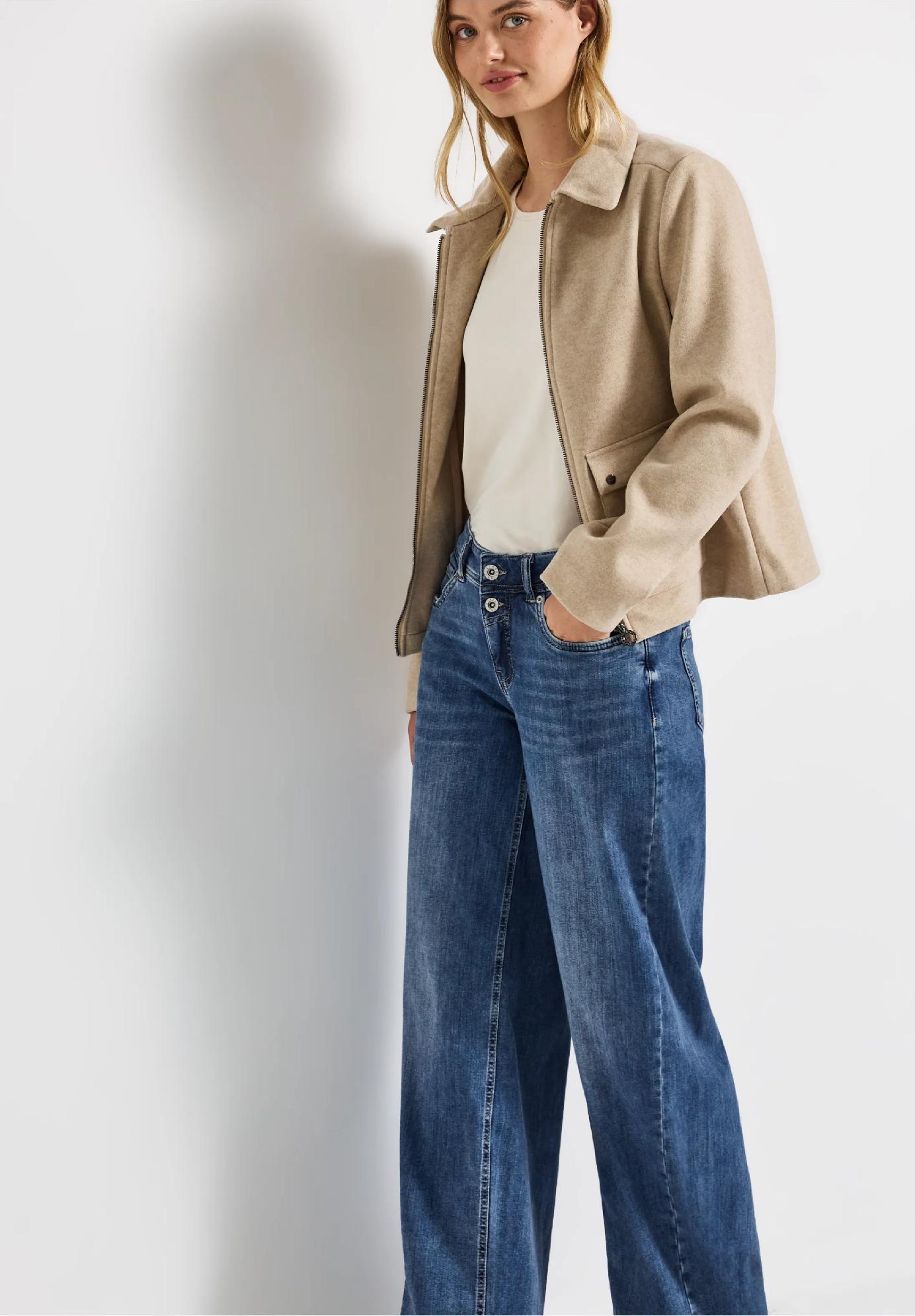 Street One široké džínsy PALAZZO