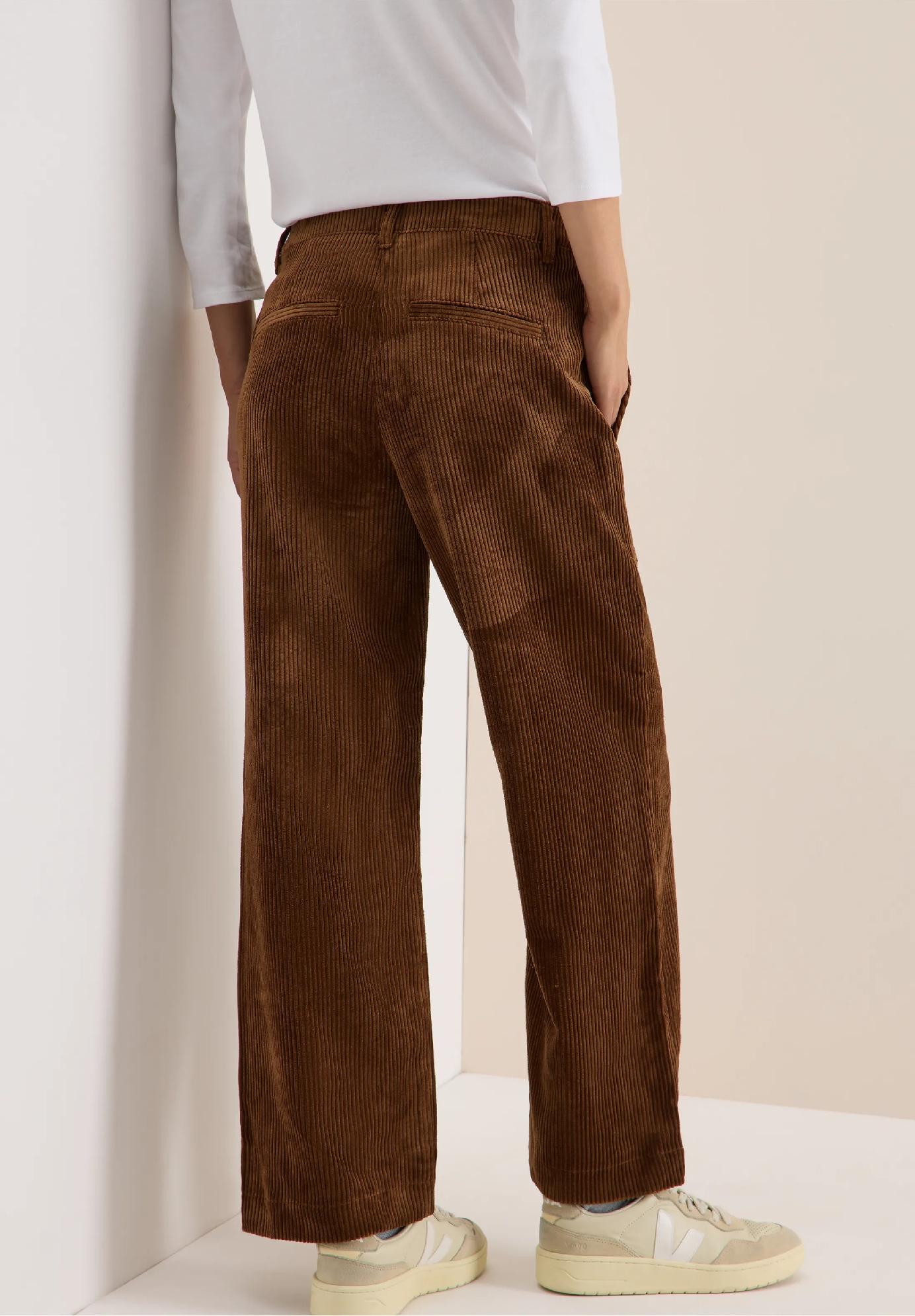 CECIL široké manšestrové nohavice NEELE