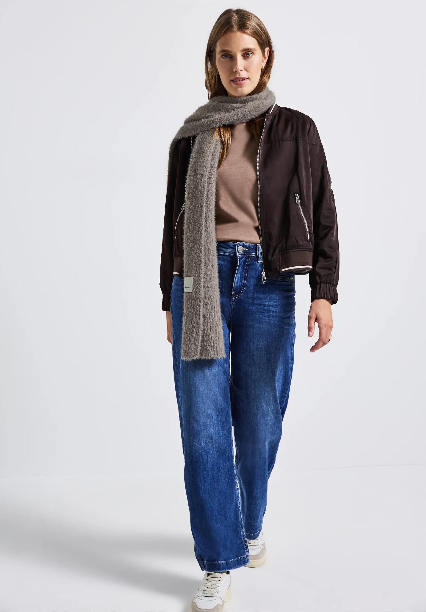 Street One dlhý šál z perovej priadze, pie