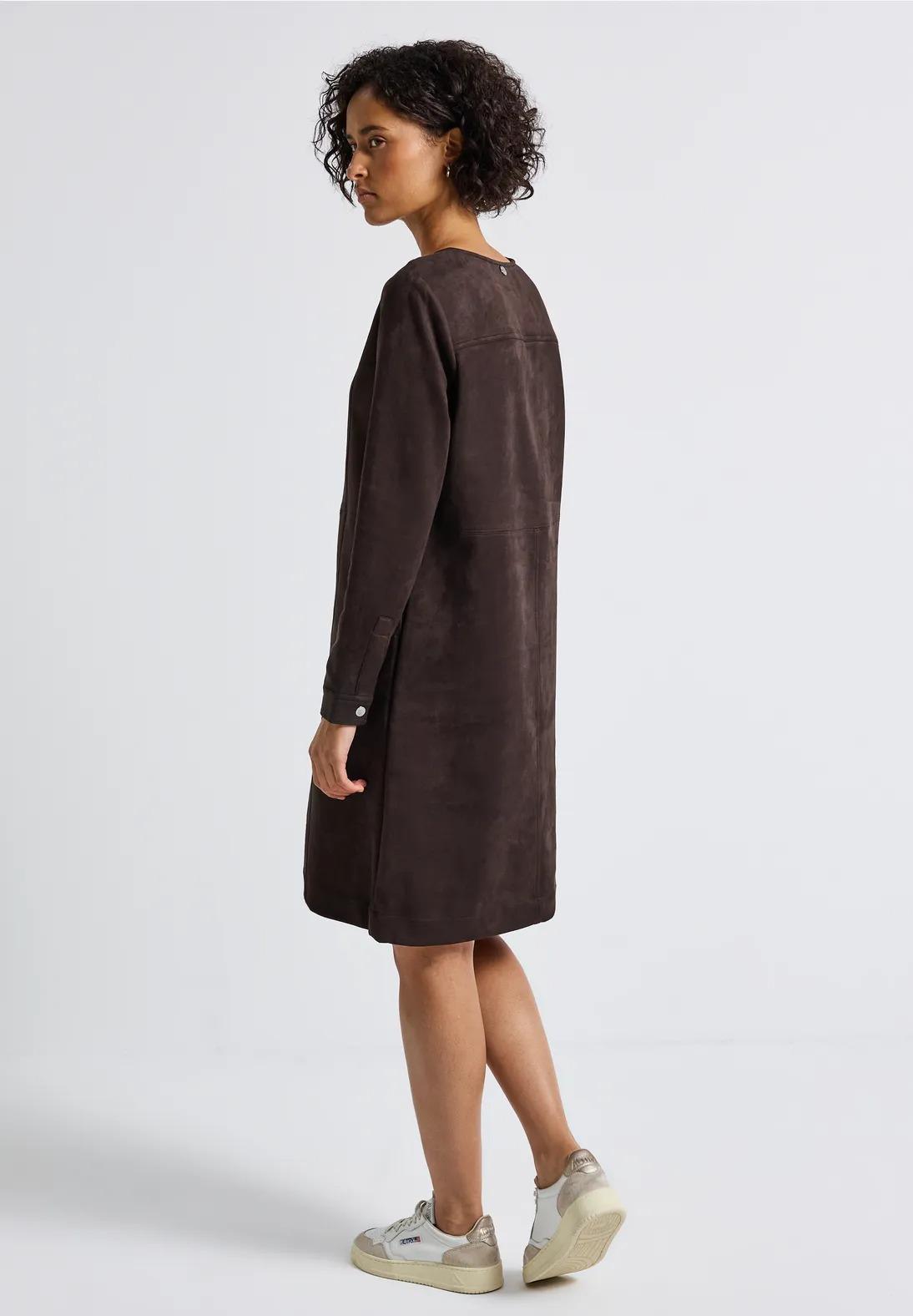 Street One velúrové šaty, hne