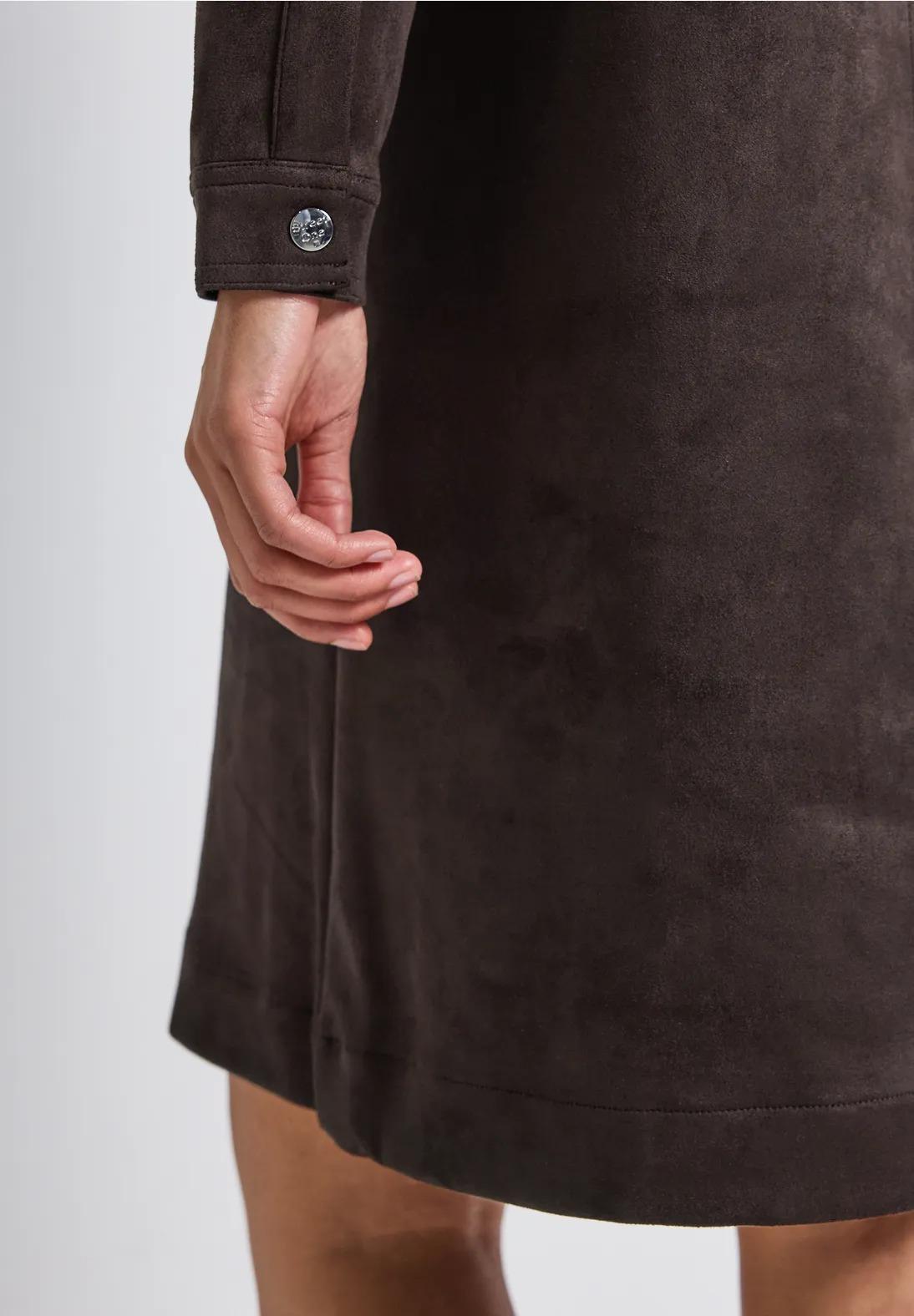 Street One velúrové šaty, hne