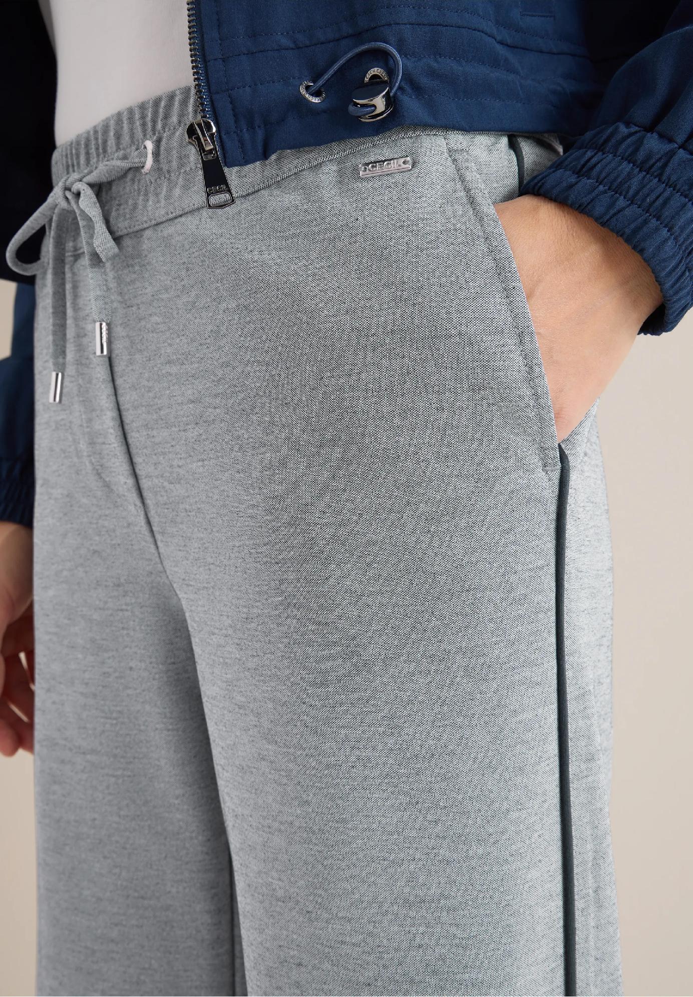 CECIL nohavice s pruhmi NEELE, mod