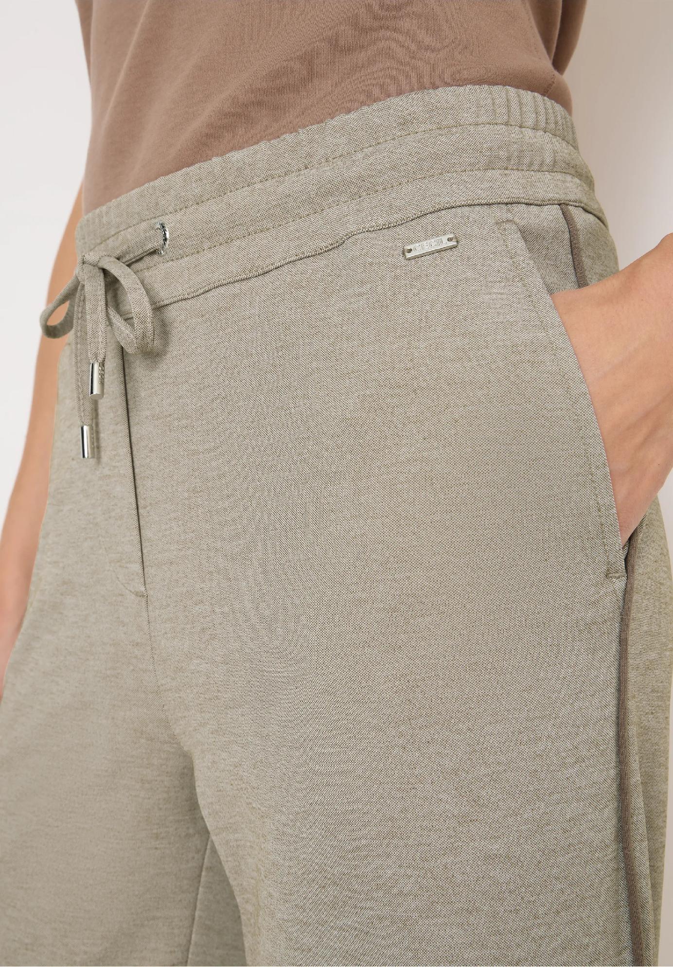 CECIL nohavice s pruhmi NEELE, hne