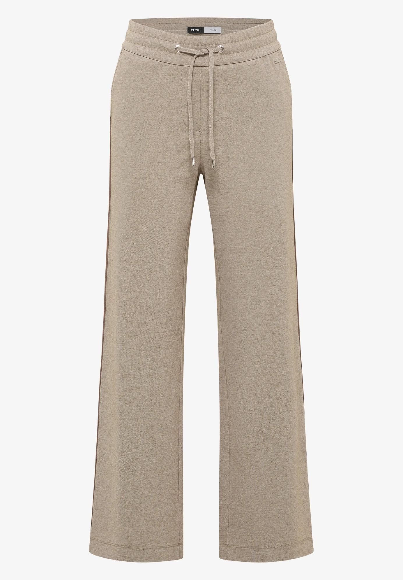 CECIL nohavice s pruhmi NEELE, hne