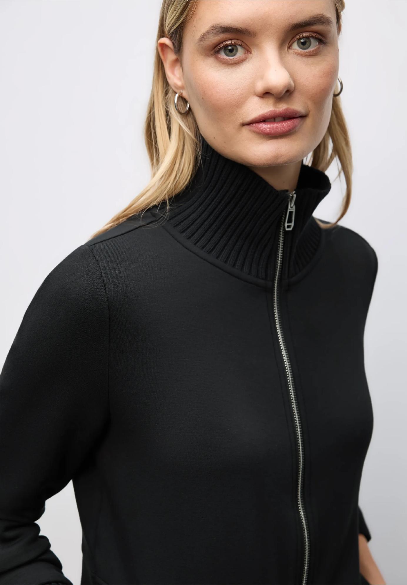 Street One mikina s pletenými detailmi, čie