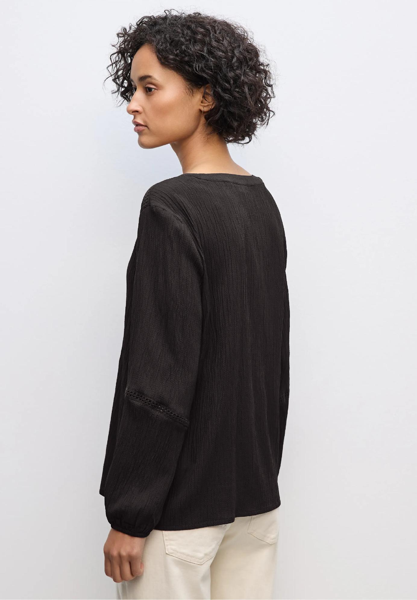 Street One štruktúrovaná tunika s páskou