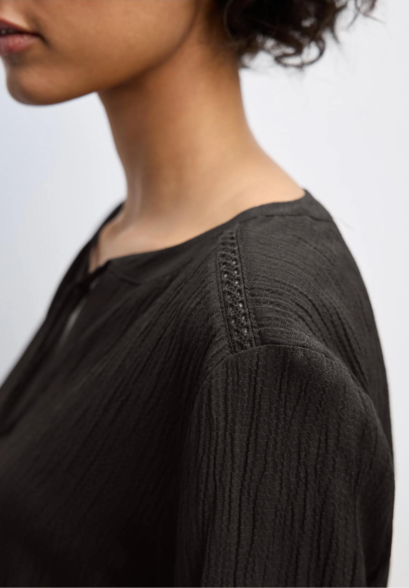 Street One štruktúrovaná tunika s páskou