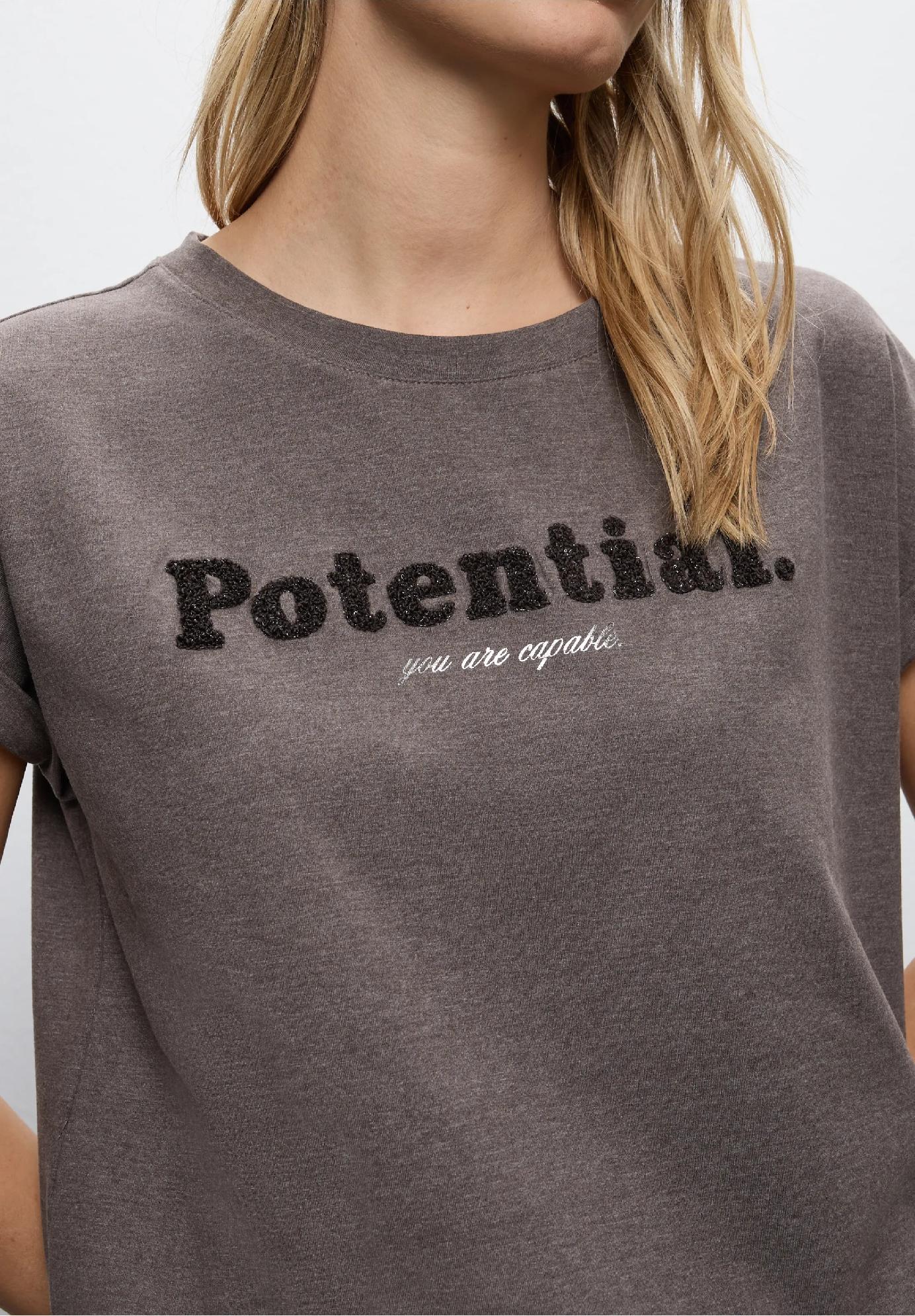 Street One tričko s nápisom, Bouclé