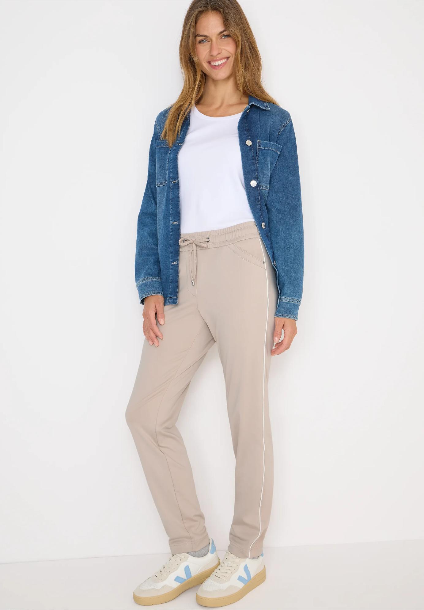 Street One nohavice TRACEY s pruhmi