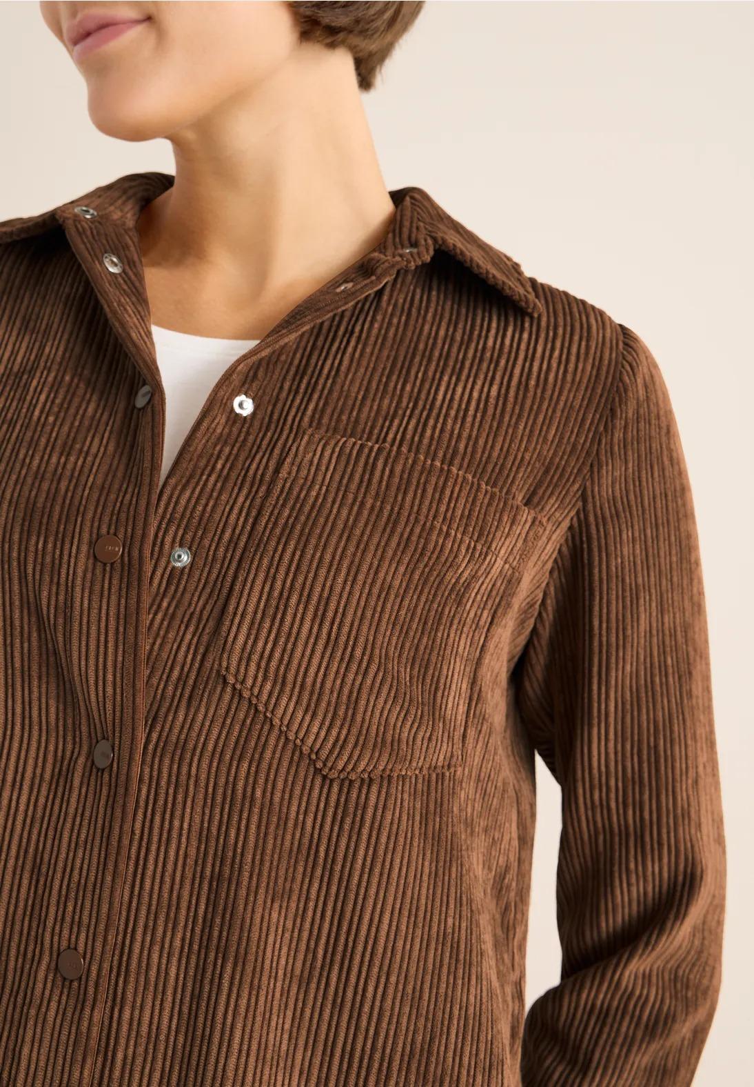 CECIL manšestrové šaty, karamel