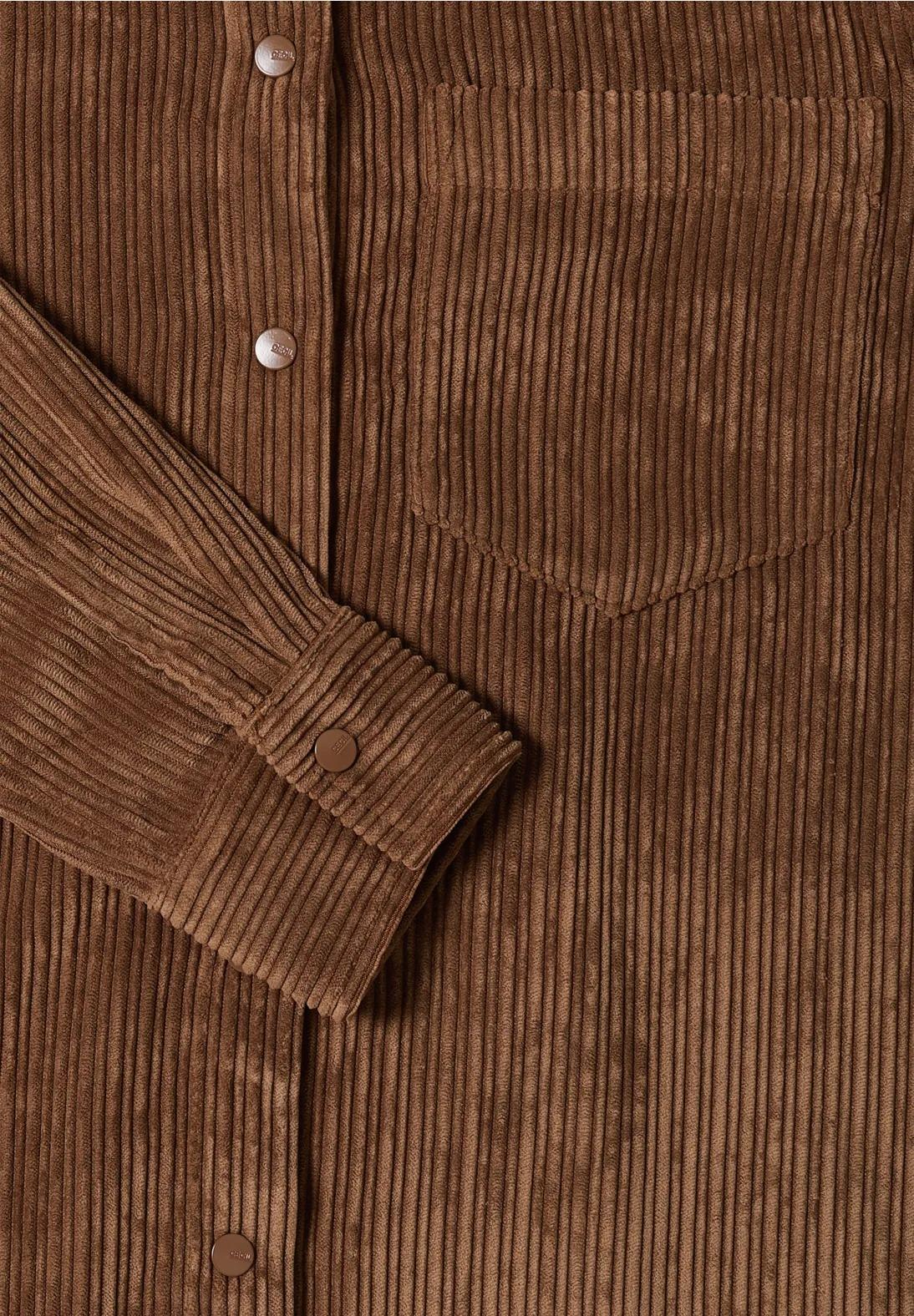 CECIL manšestrové šaty, karamel