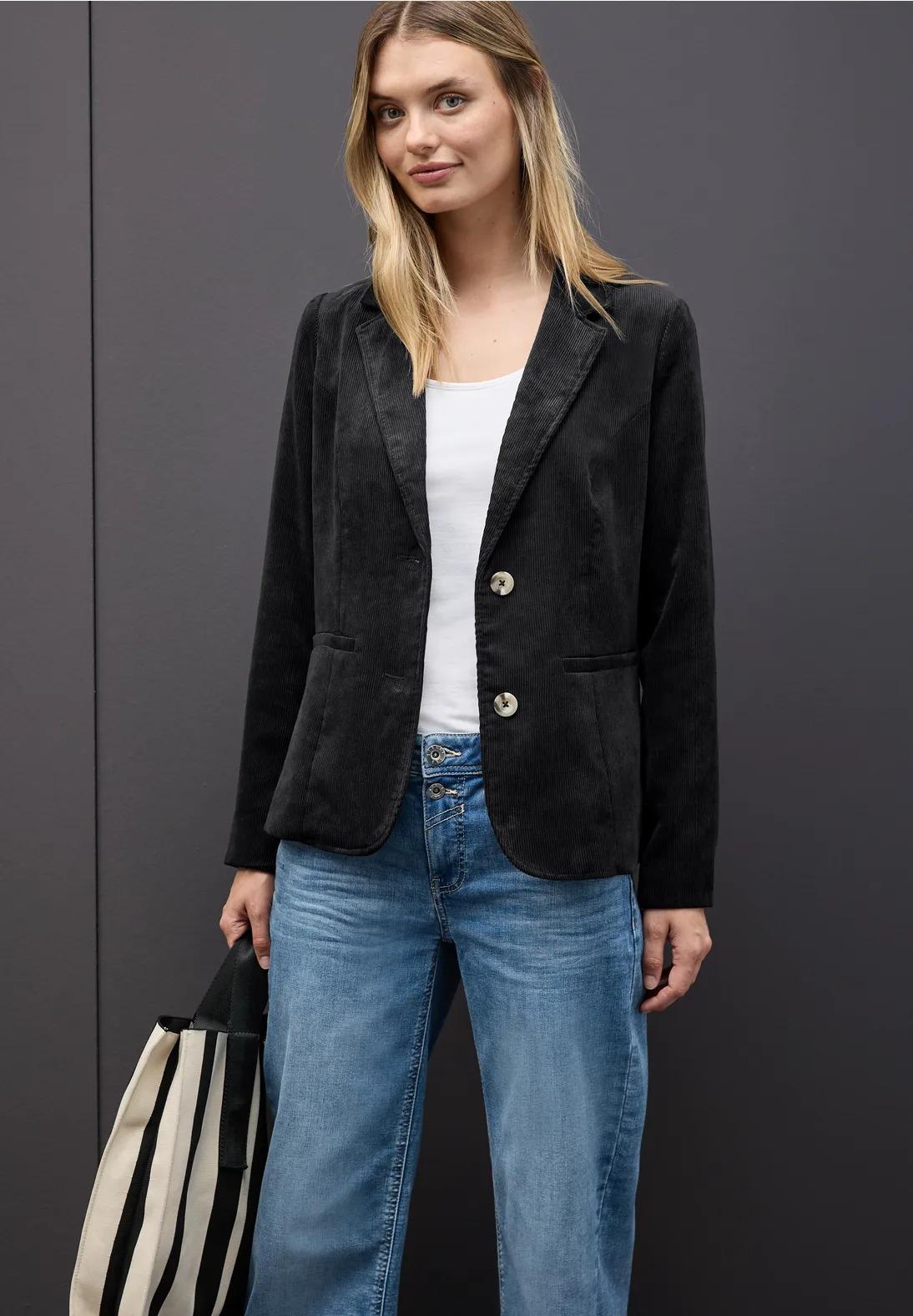 Street One manšestrové sako, čie