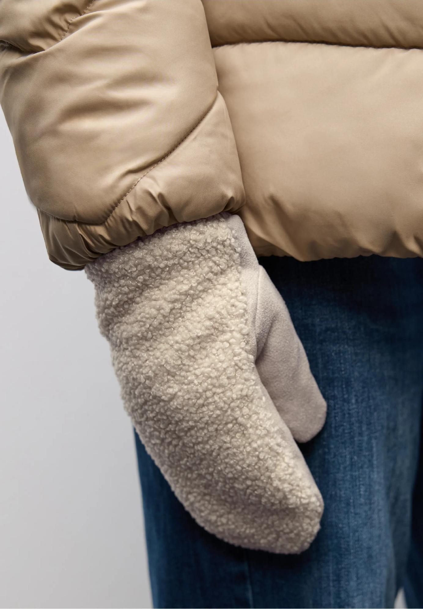 Street One rukavice z plyšového velúru