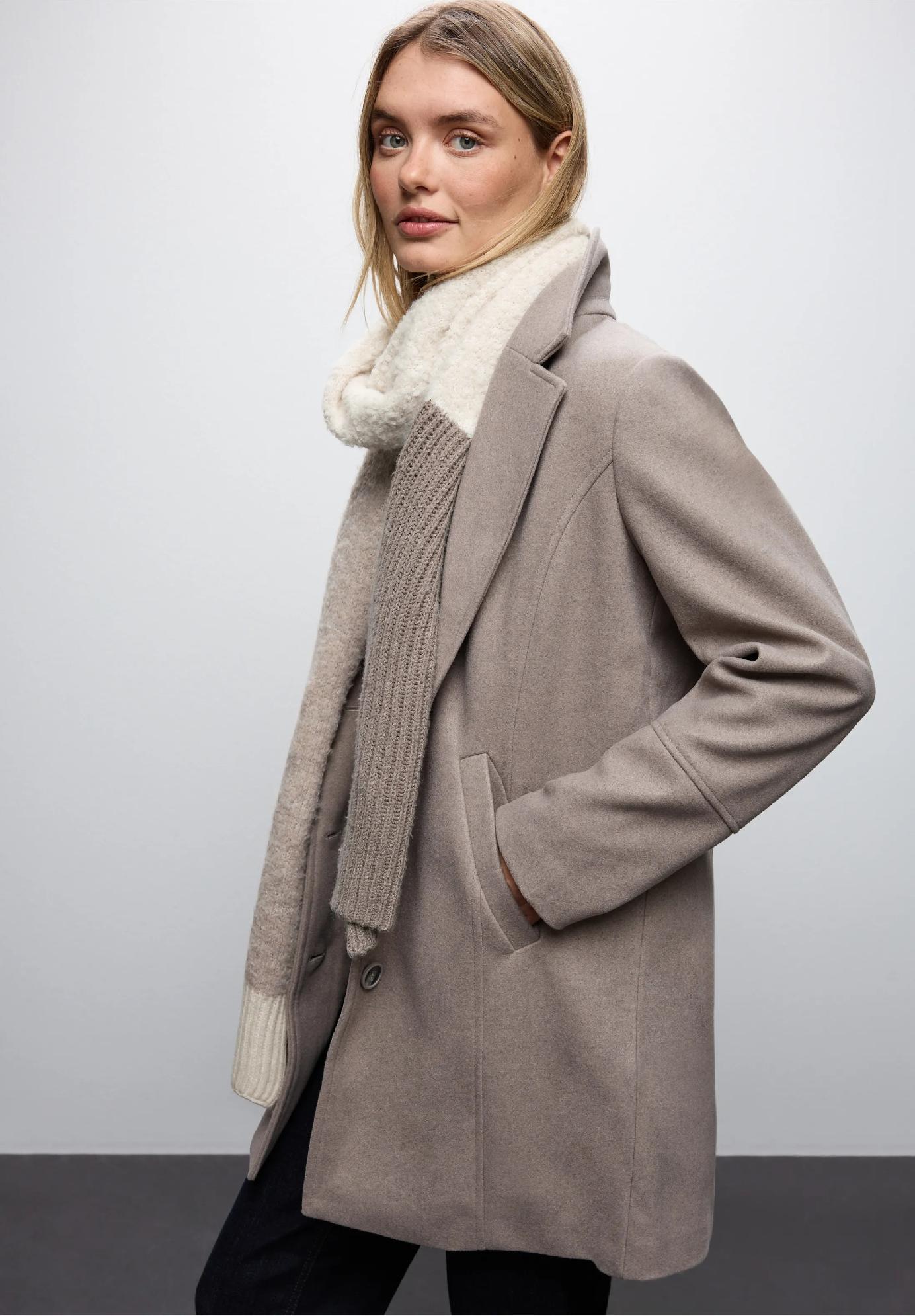 Street One šál so štruktúrovaným mixom