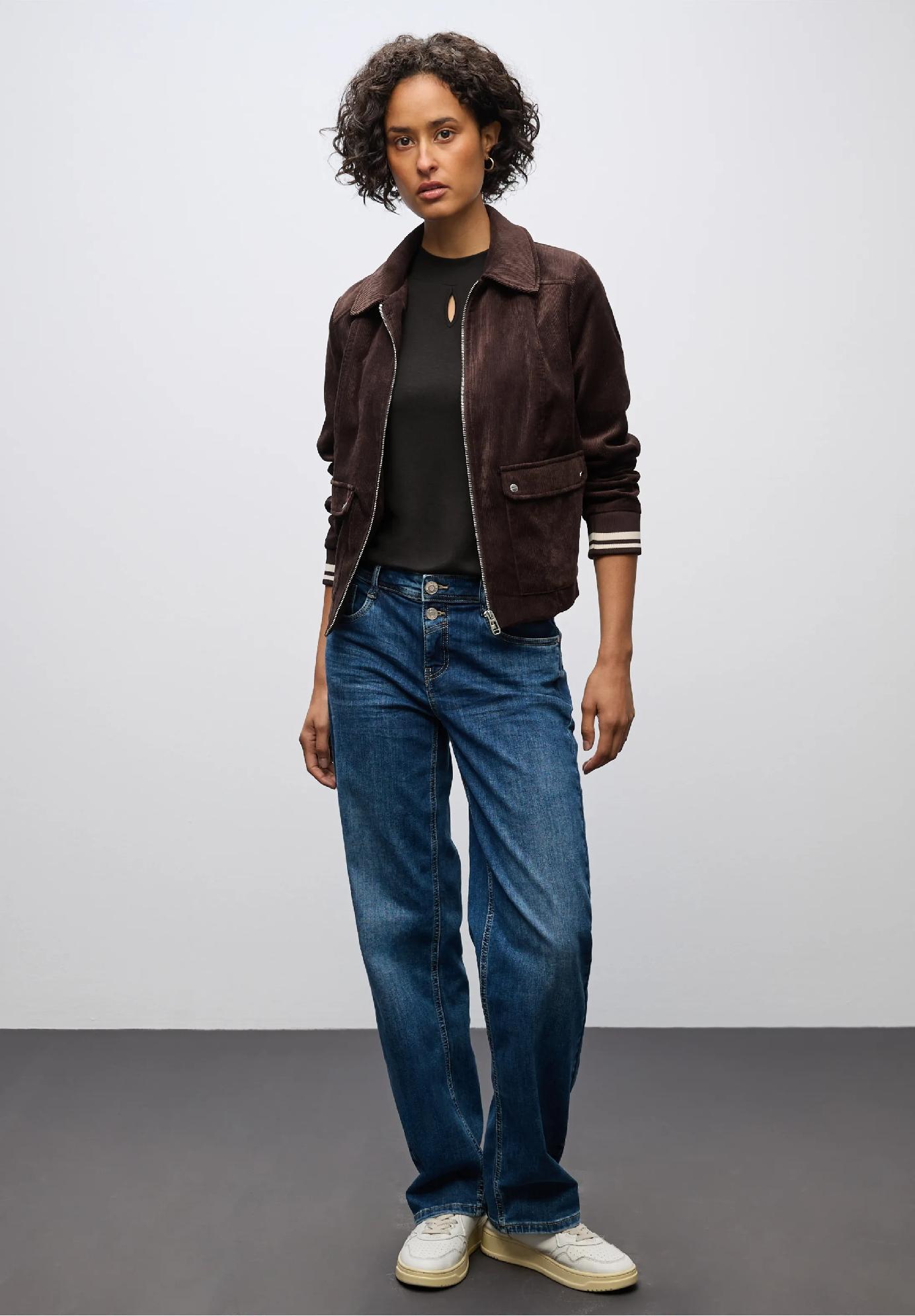 Street One tričko s výstrihom, hne