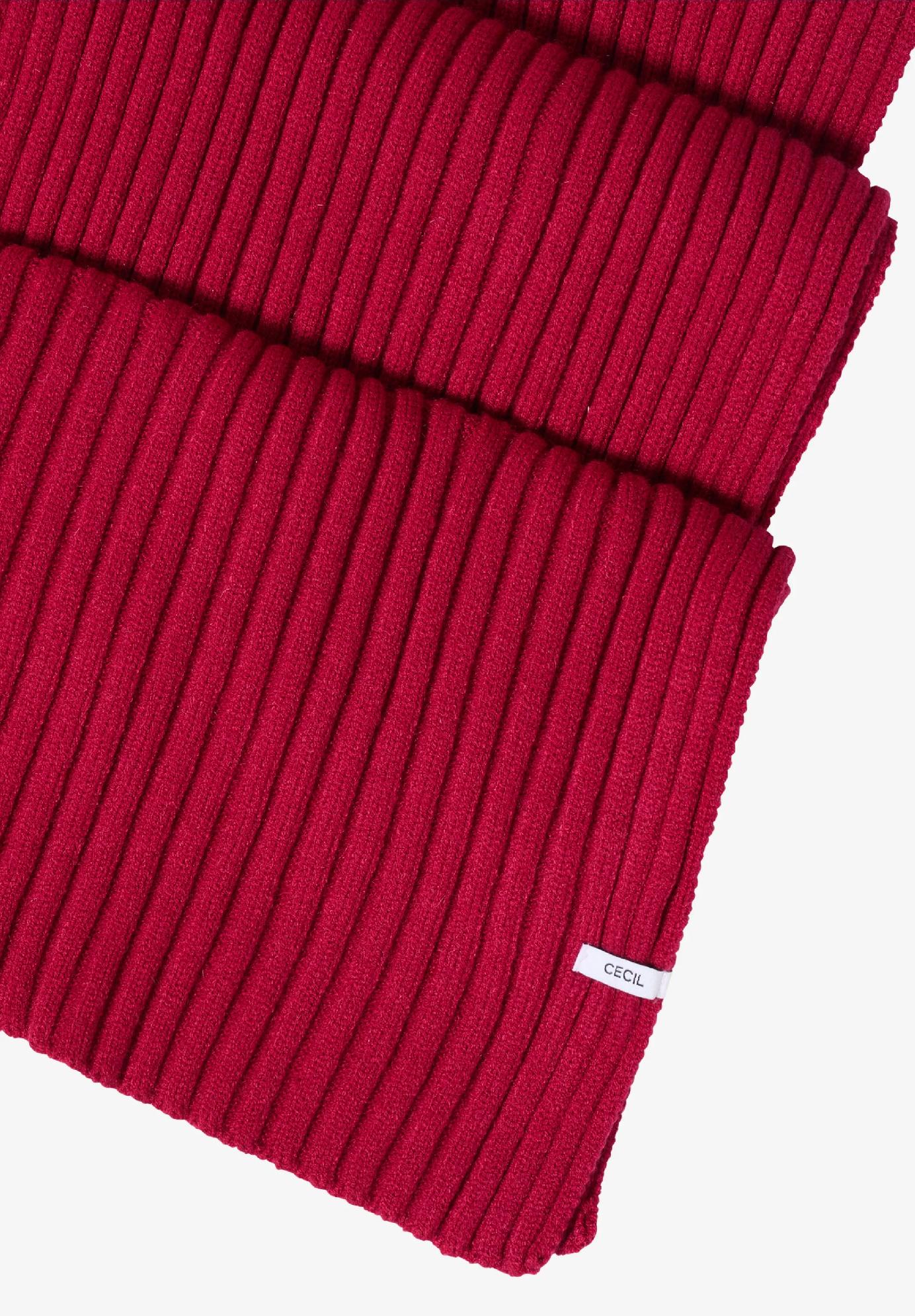 CECIL pletený šál, čer
