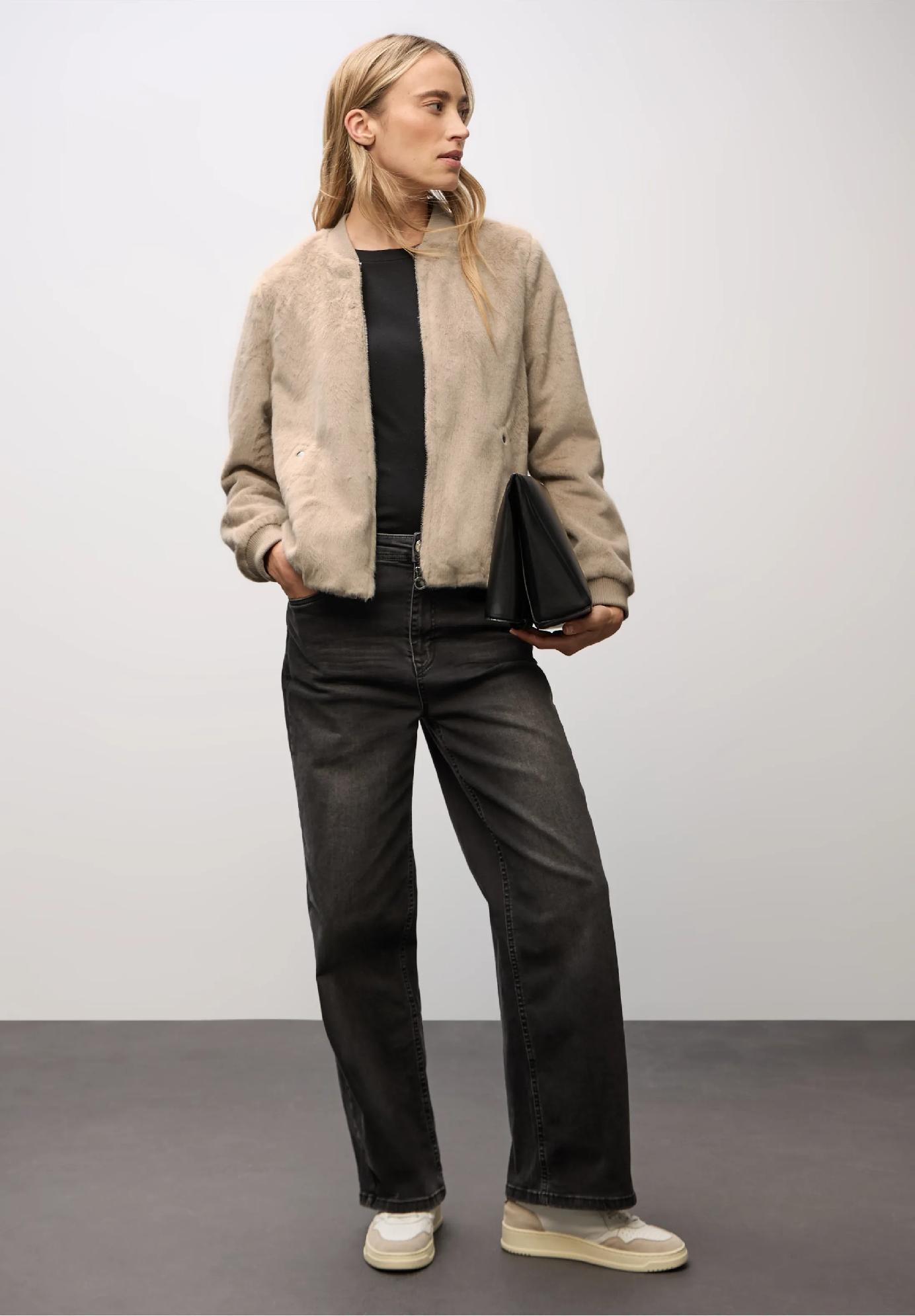 Street One bluzón z umelej kožušiny