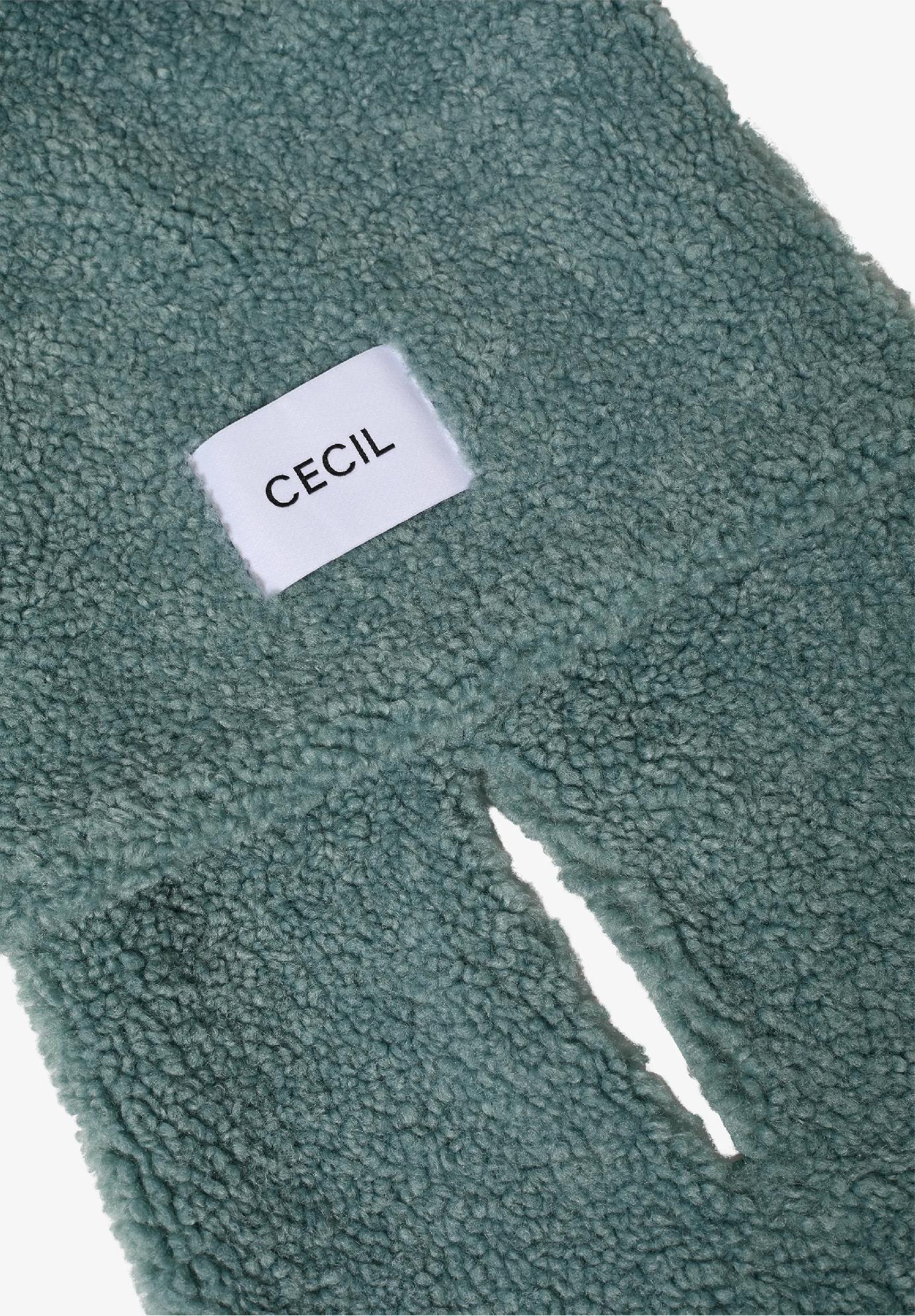CECIL šál s plyšovým vzorom, z-m