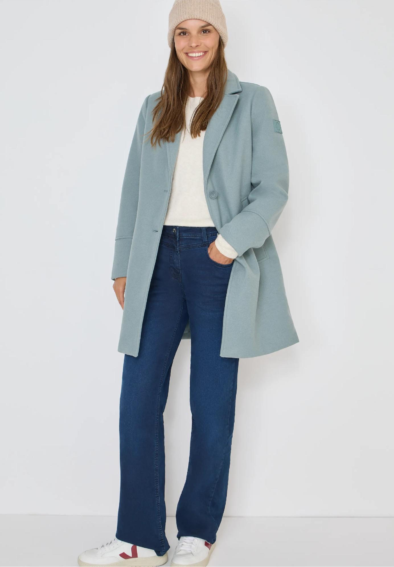 CECIL šruktúrovaná pletená čiapka, bež