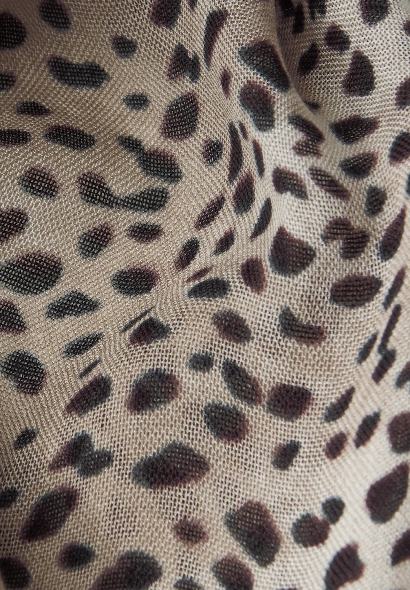 Street One vzorovaná šatka s očkami