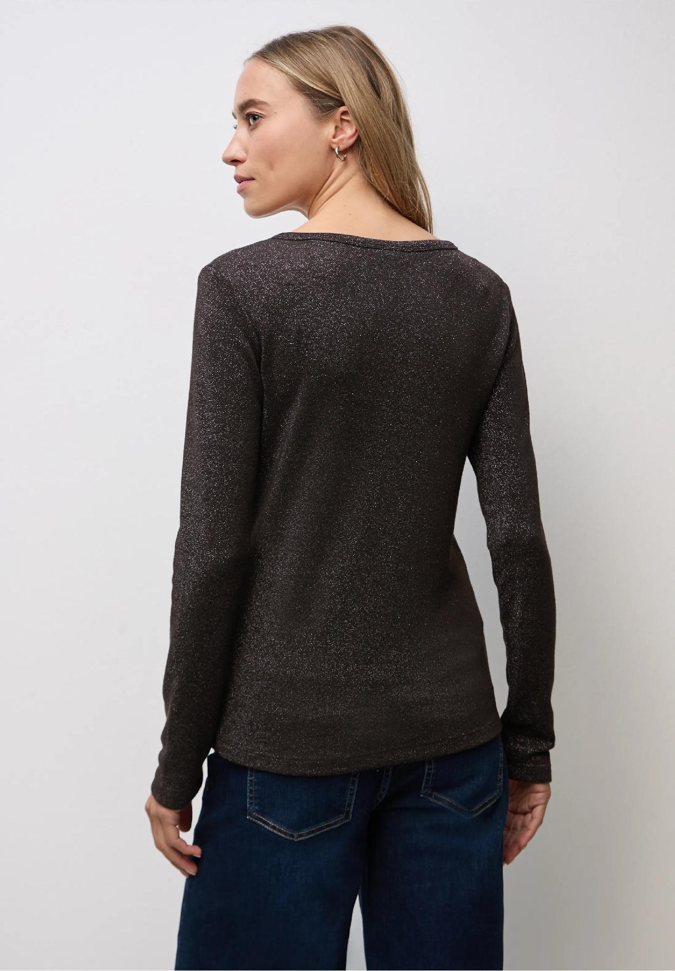 Street One trblietavé tričko s dlhým rukávom